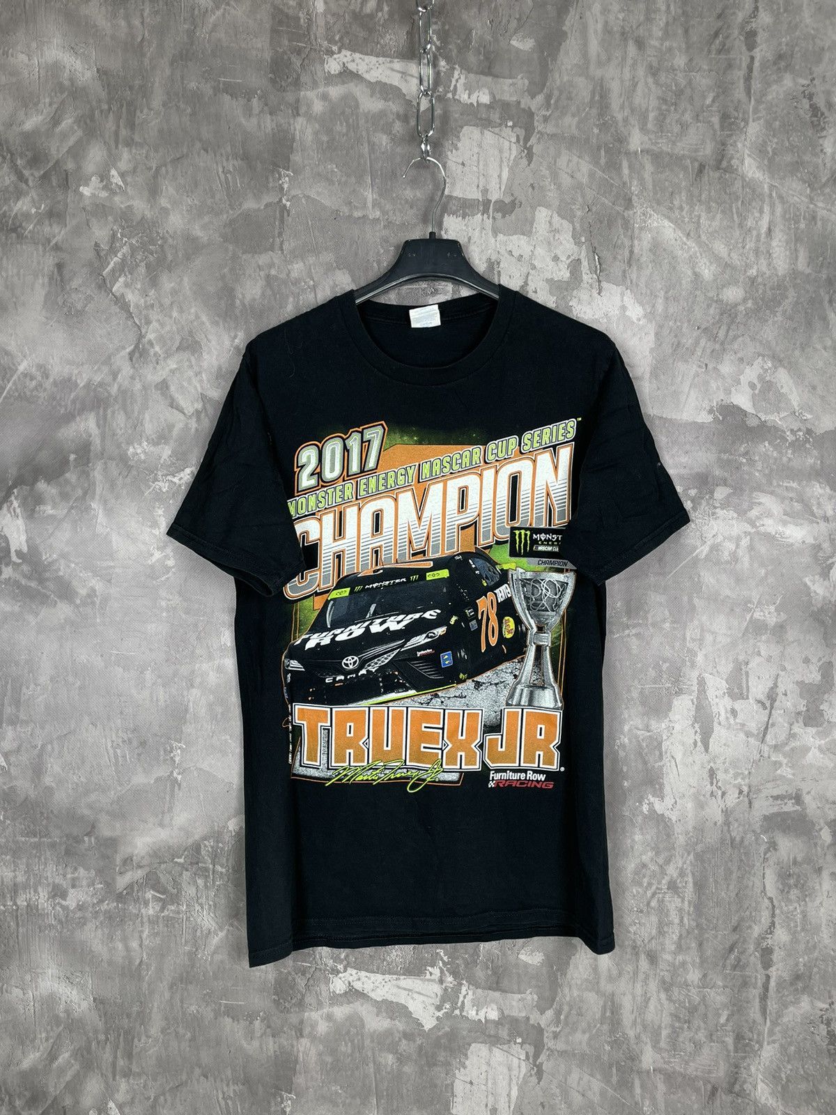 NASCAR × Vintage Crazy Y2K Monster Energy NASCAR Cup Series graphic tee Size US S / EU 44-46 / 1 - 1 Thumbnail