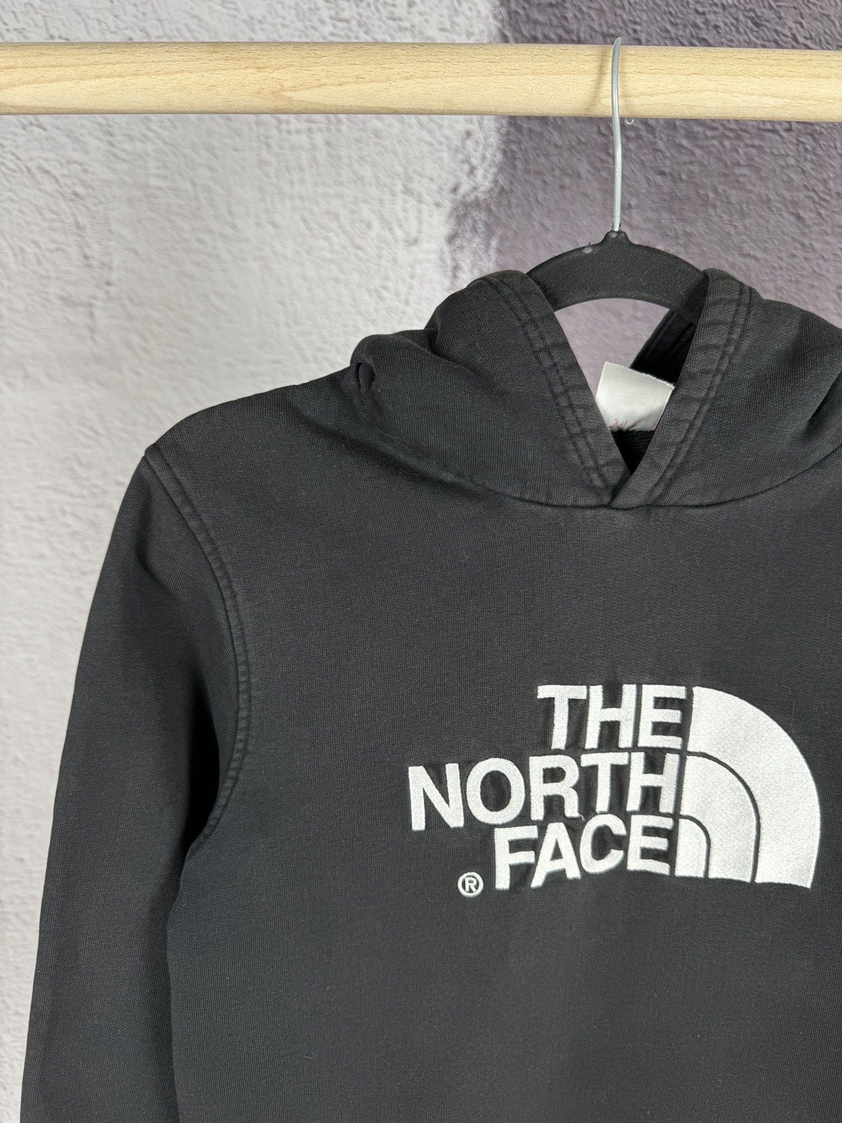 The North Face The North Face vintage big logo black cotton hoodie Size US XS / EU 42 / 0 - 3 Thumbnail