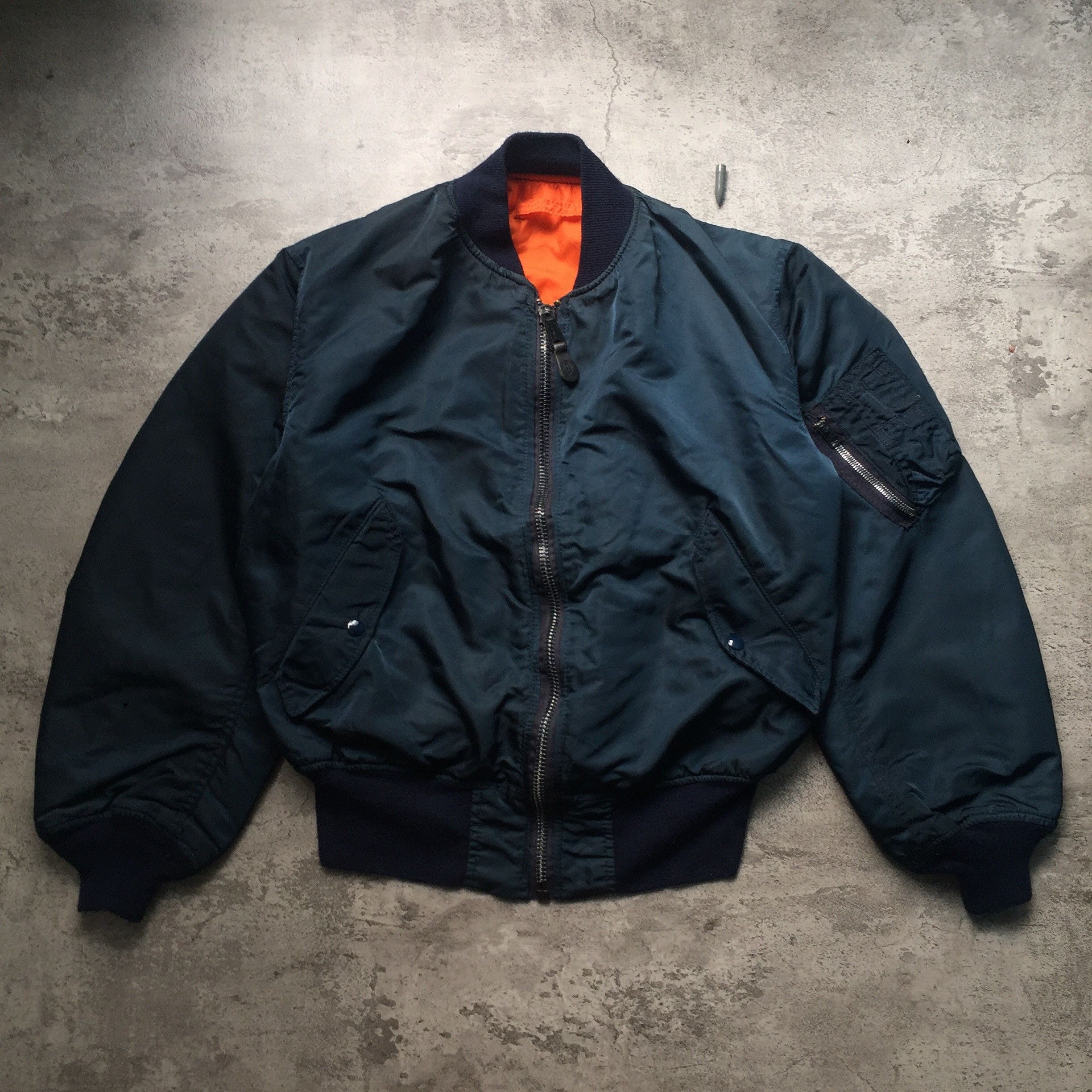 Alpha Industries 90s Alpha Industries MA-1 Bomber Jacket Size US M / EU 48-50 / 2 - 3 Thumbnail