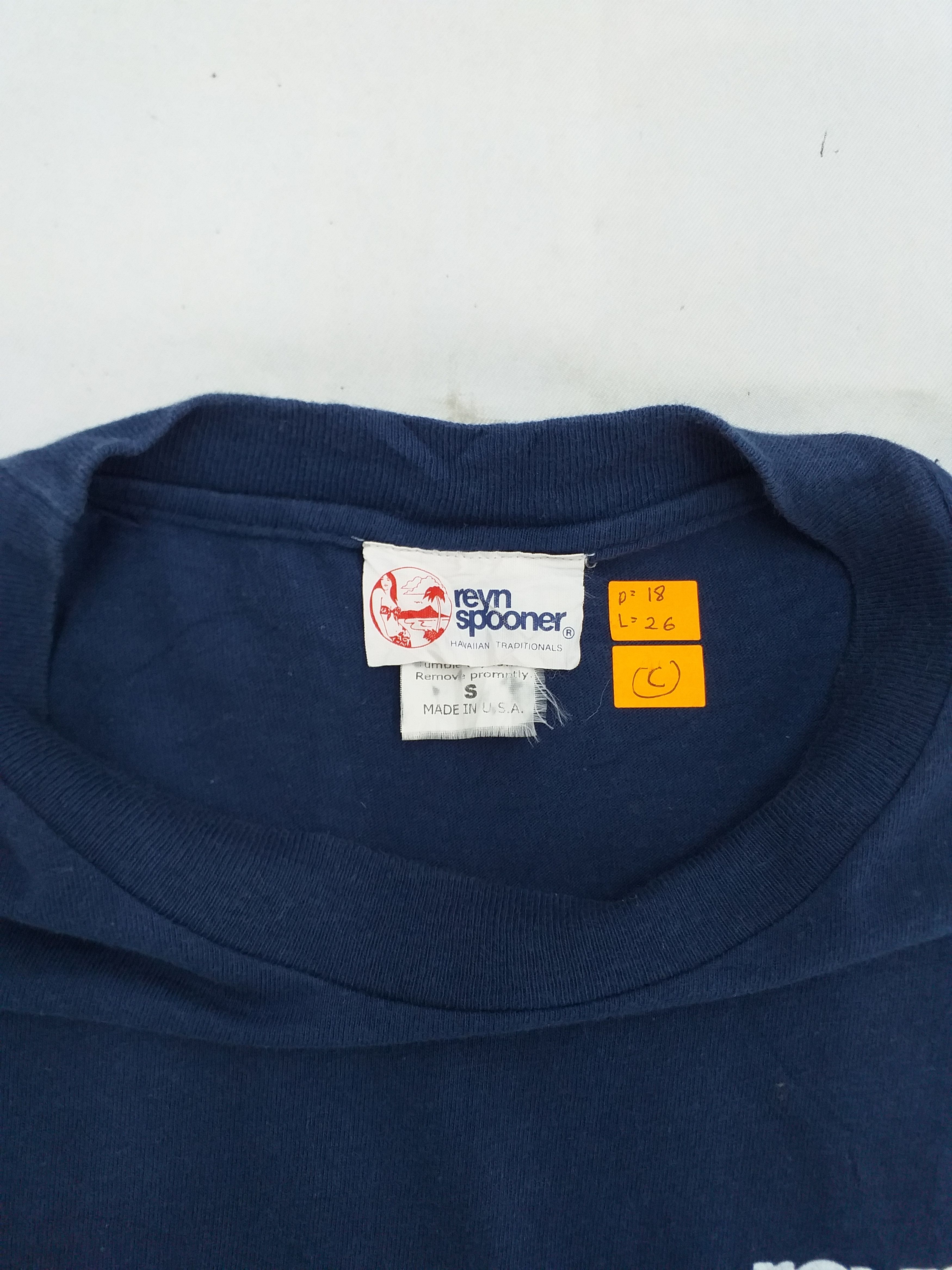 Japanese Brand Vintage Reyn Spooner Usa Hawaiian Traditiona Small Tee C038 Size US S / EU 44-46 / 1 - 5 Thumbnail