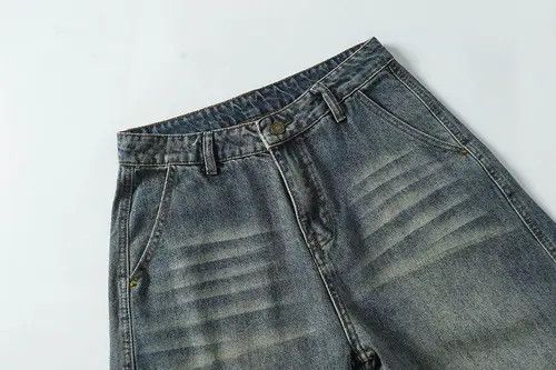VIBE Distressed Baggy Wide Leg Jeans Size US 30 / EU 46 - 4 Thumbnail