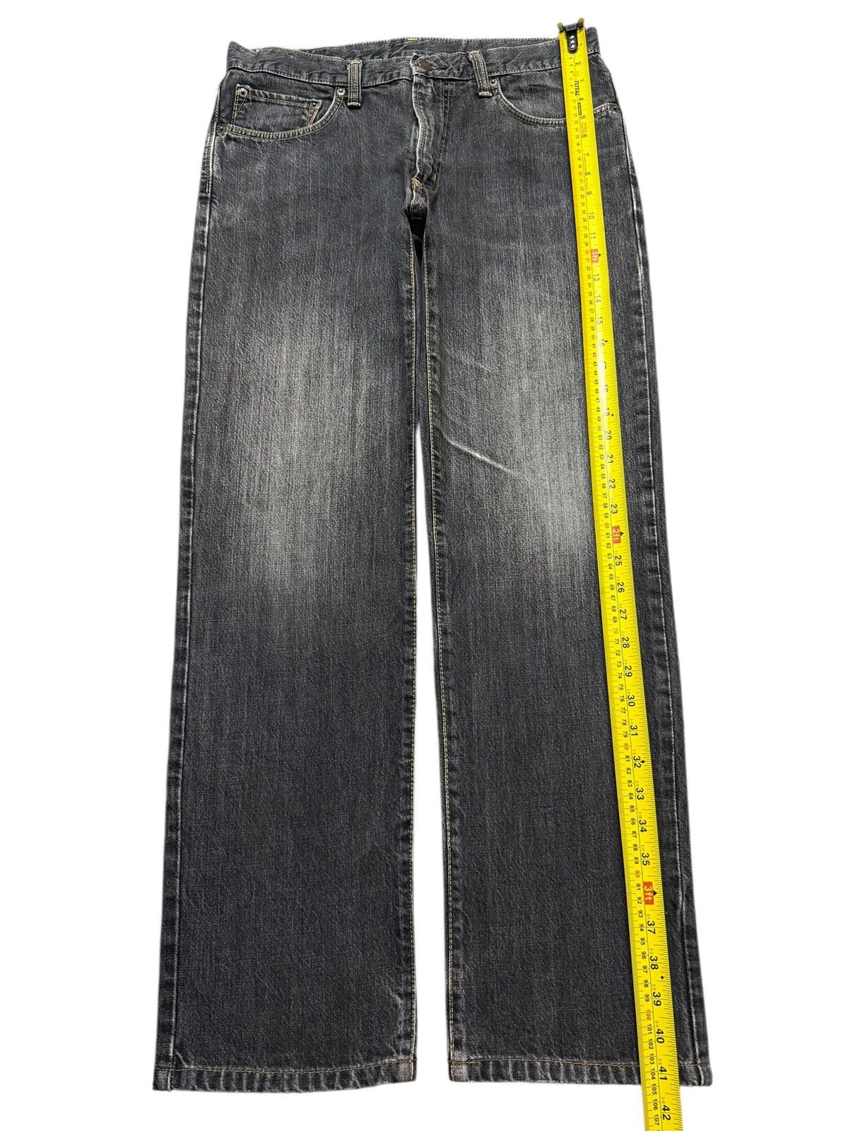 Edwin Vintage 90s Japan Edwin 403 Denim Faded Wash Straight Leg Size US 33 - 10 Thumbnail