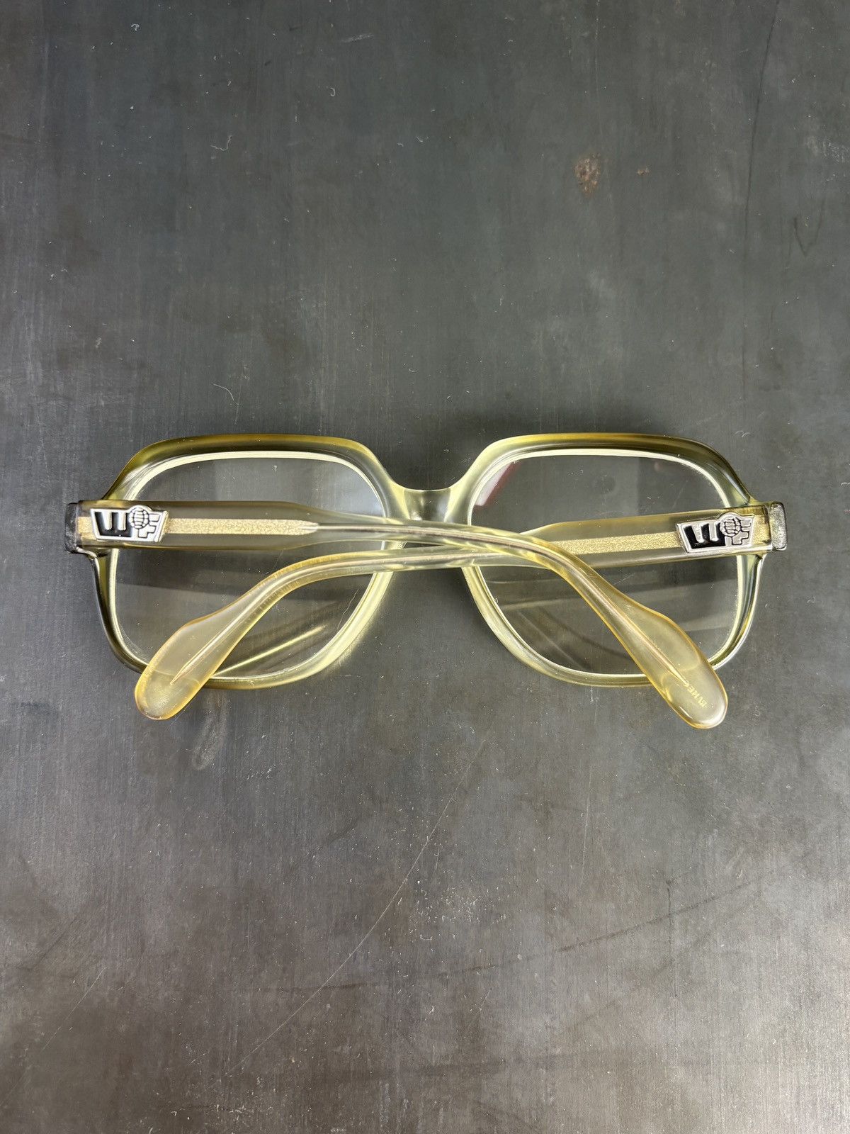 Vintage 1980s Vintage Eyeglasses Frames 1970s World Famous Oversized Size ONE SIZE - 1 Thumbnail