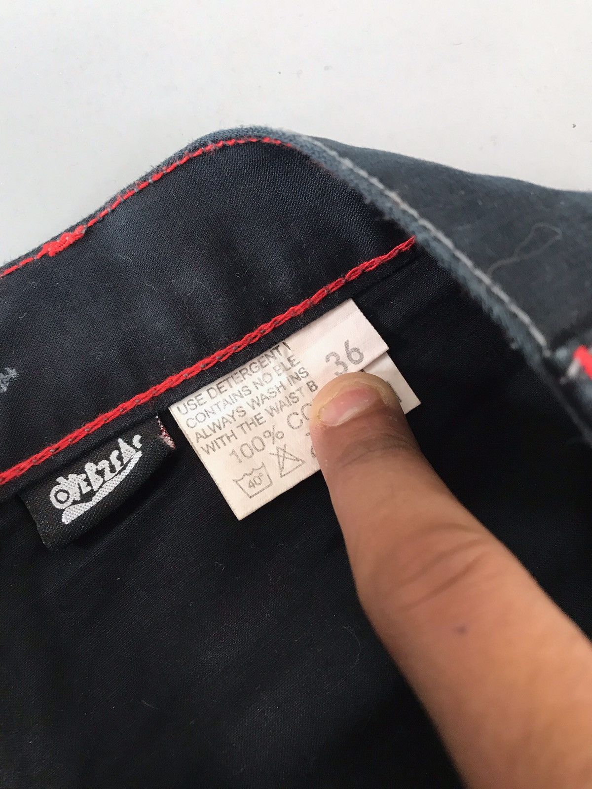 JNCO × Southpole × Vintage Vintage oierzeas spell out embroidered denim Size US 35 - 11 Thumbnail