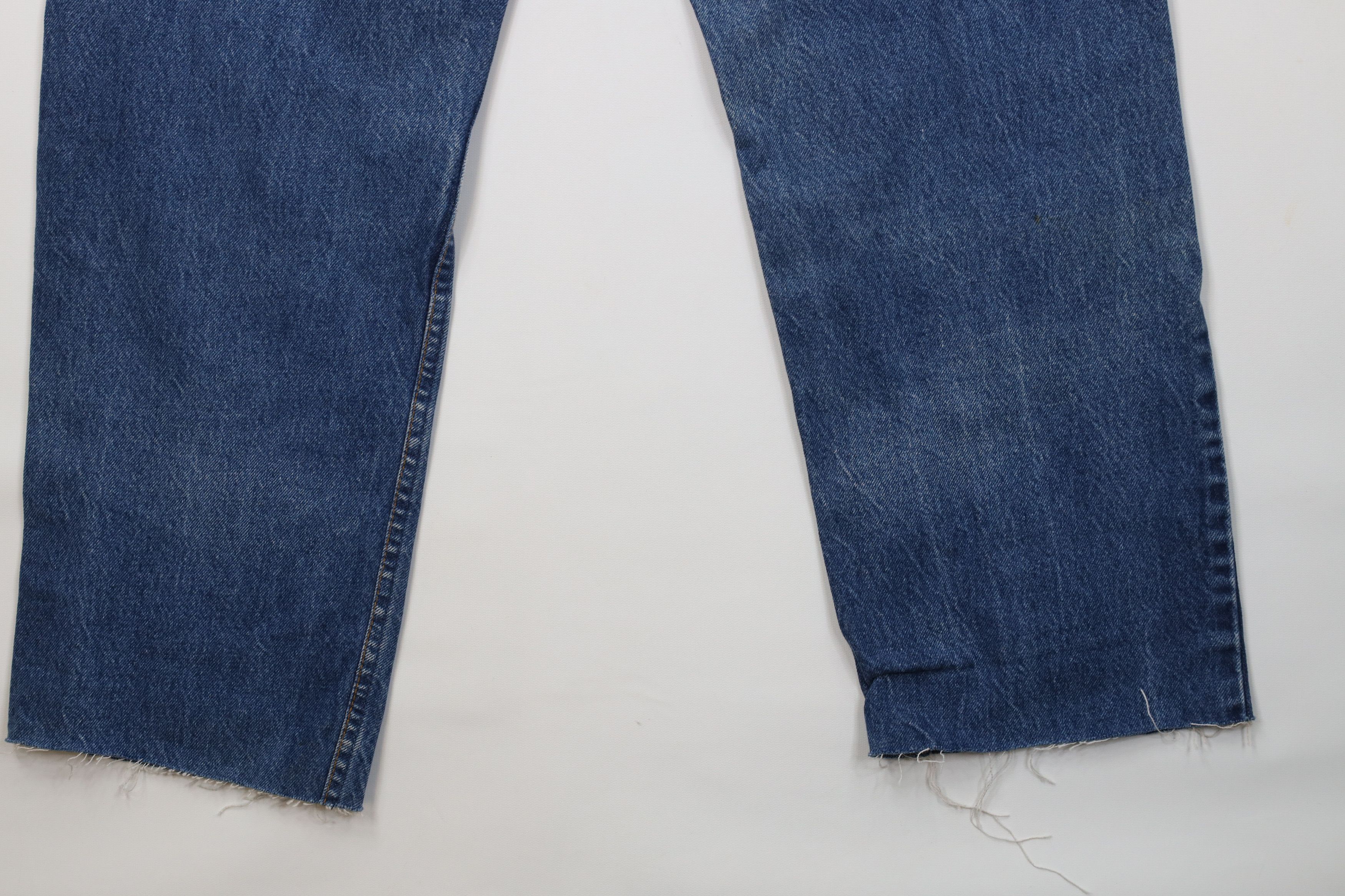 Levi's Vintage 80s Levis 505 Orange Tab Regular Fit Jeans Blue USA Size US 38 / EU 54 - 14 Thumbnail