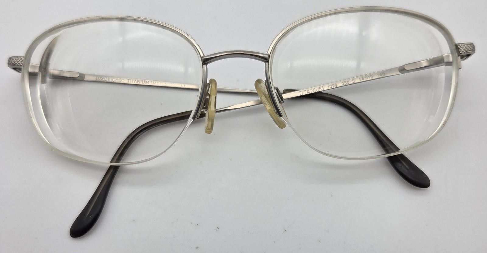 Other VTG Luxottica 1029 030-S 54-19-140 Titanium Eyeglass FRAMES Size ONE SIZE - 1 Thumbnail