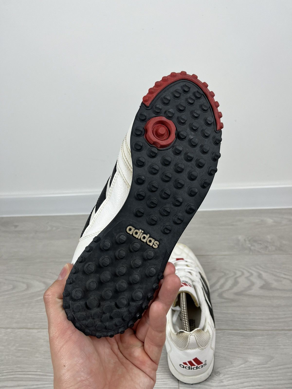 Vintage Adidas Calcetto Vintage 1998 Soccer Shoes Sneakers Size US 8.5 / EU 41-42 - 7 Thumbnail