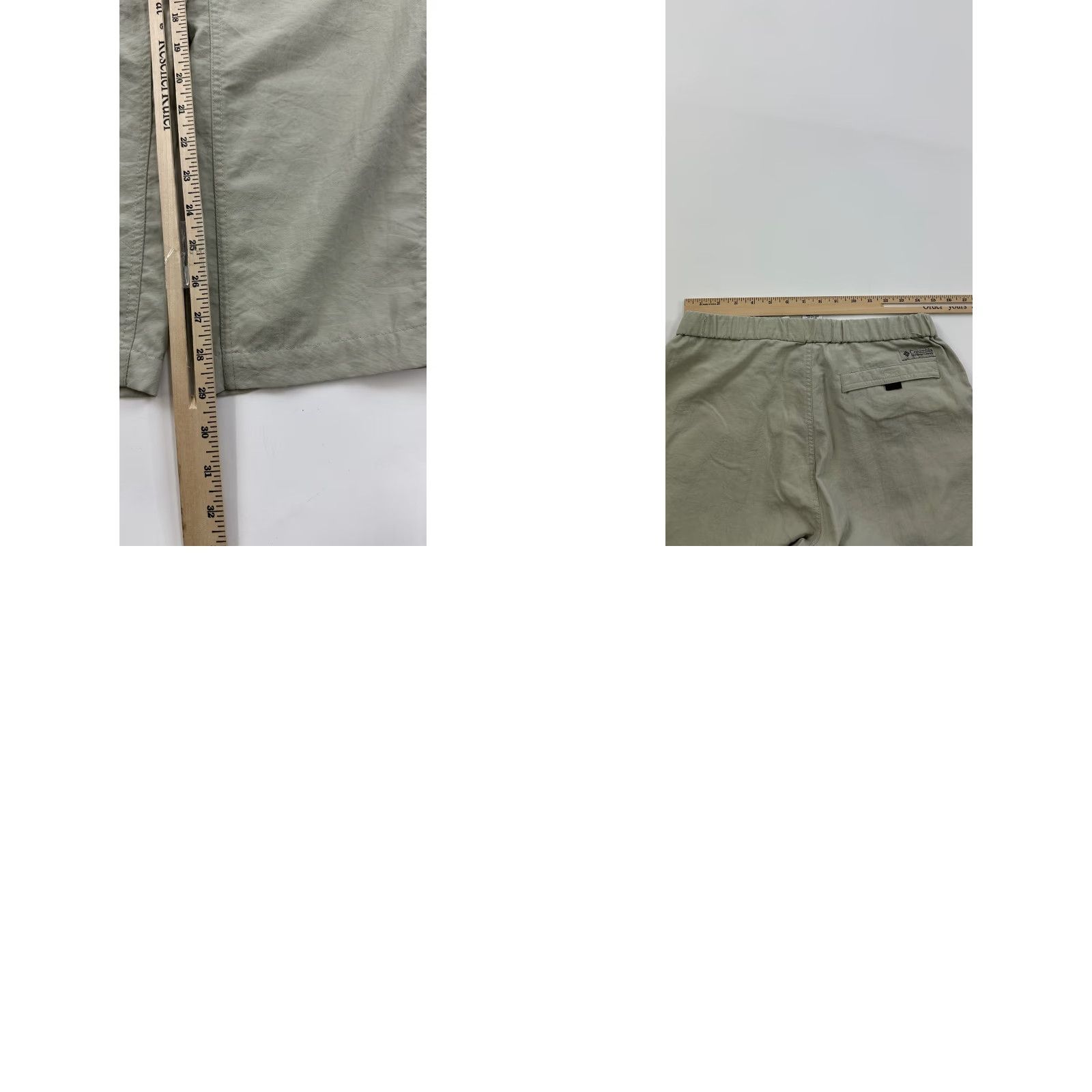 Vintage VINTAGE Columbia Hiking Pants Womens L Beige Khaki Missing Belt Flaws Size 36" / US 14 / IT 50 - 9 Thumbnail