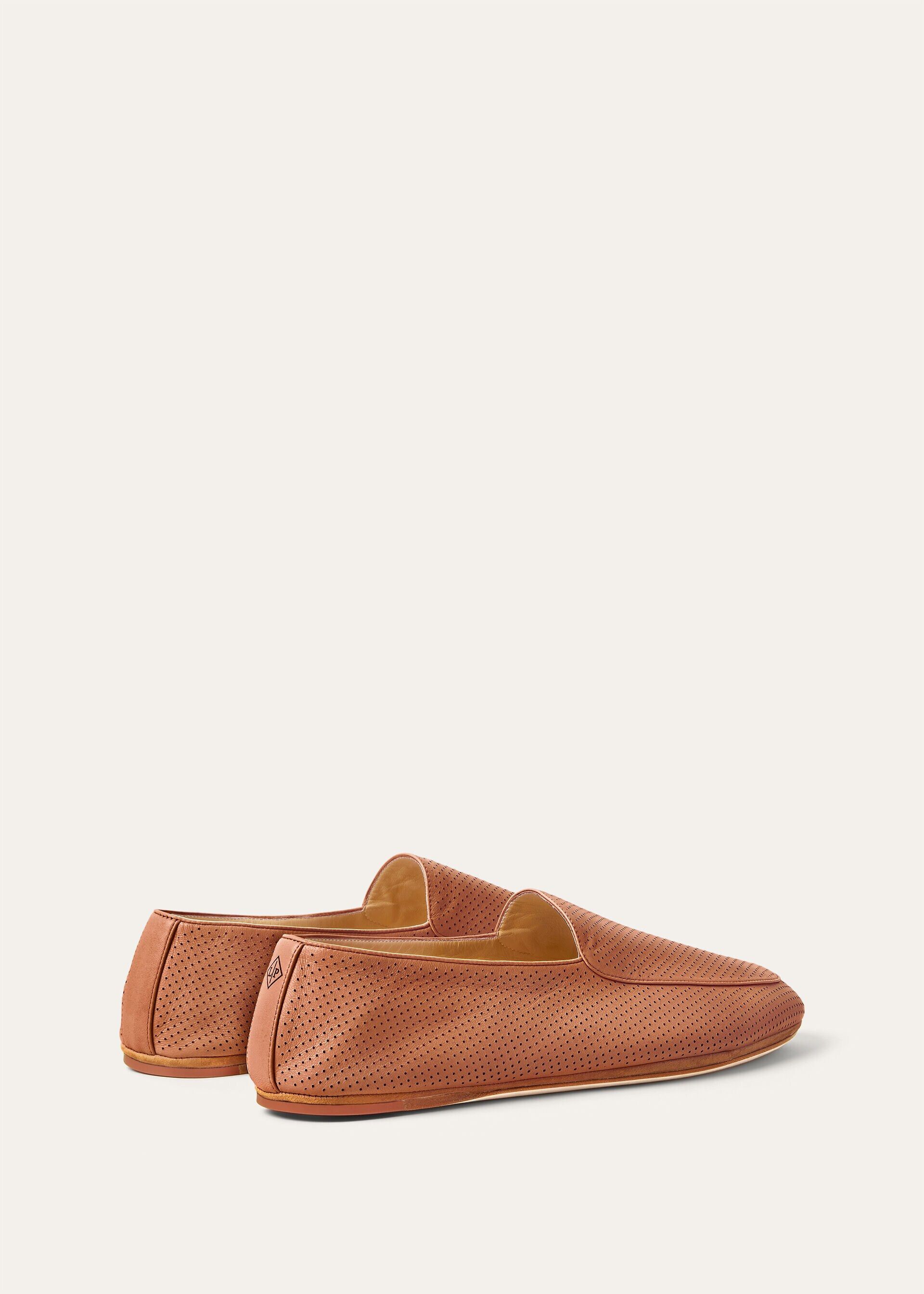 Loro Piana os11x0226 FAQ5511 Anton Walk Loafers in Cuir Size US 8 / EU 41 - 3 Thumbnail