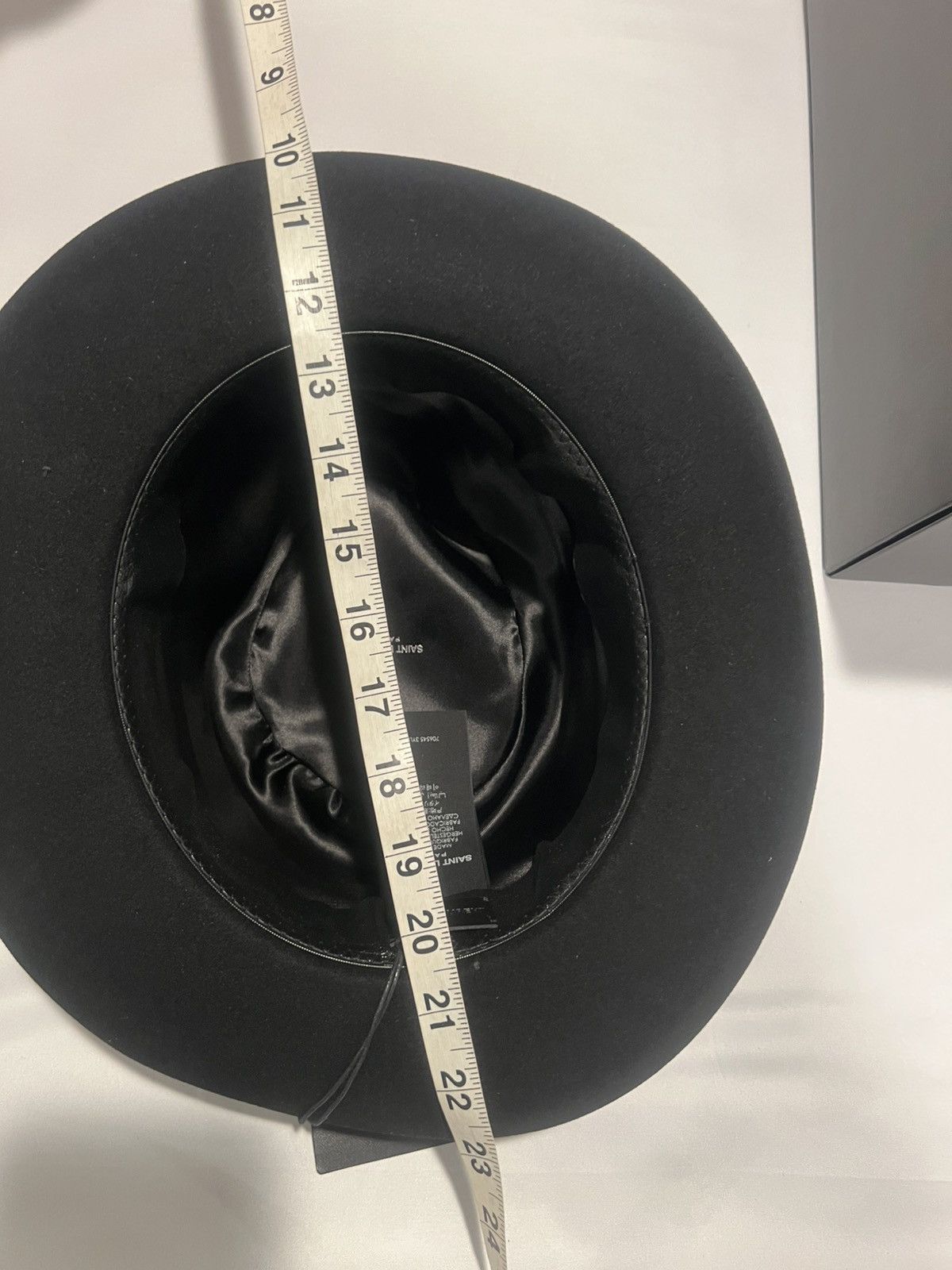 Saint Laurent Paris Saint Laurent mens fedora hat. 59/L Size ONE SIZE - 10 Thumbnail