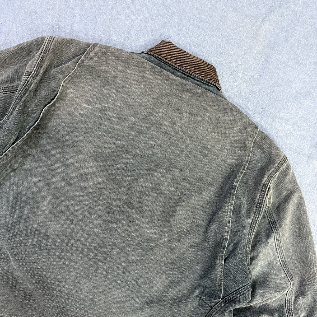 Carhartt 90s Rare💥 Sun Faded Carhartt HTG Detroit Jacket Size US L / EU 52-54 / 3 - 13 Thumbnail