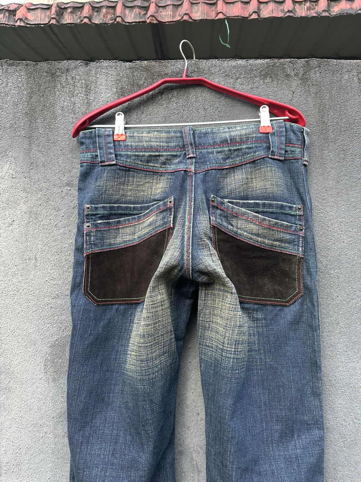 Vintage 👹Vintage Sonreir Bush Flare Jeans Size US 30 / EU 46 - 10 Thumbnail