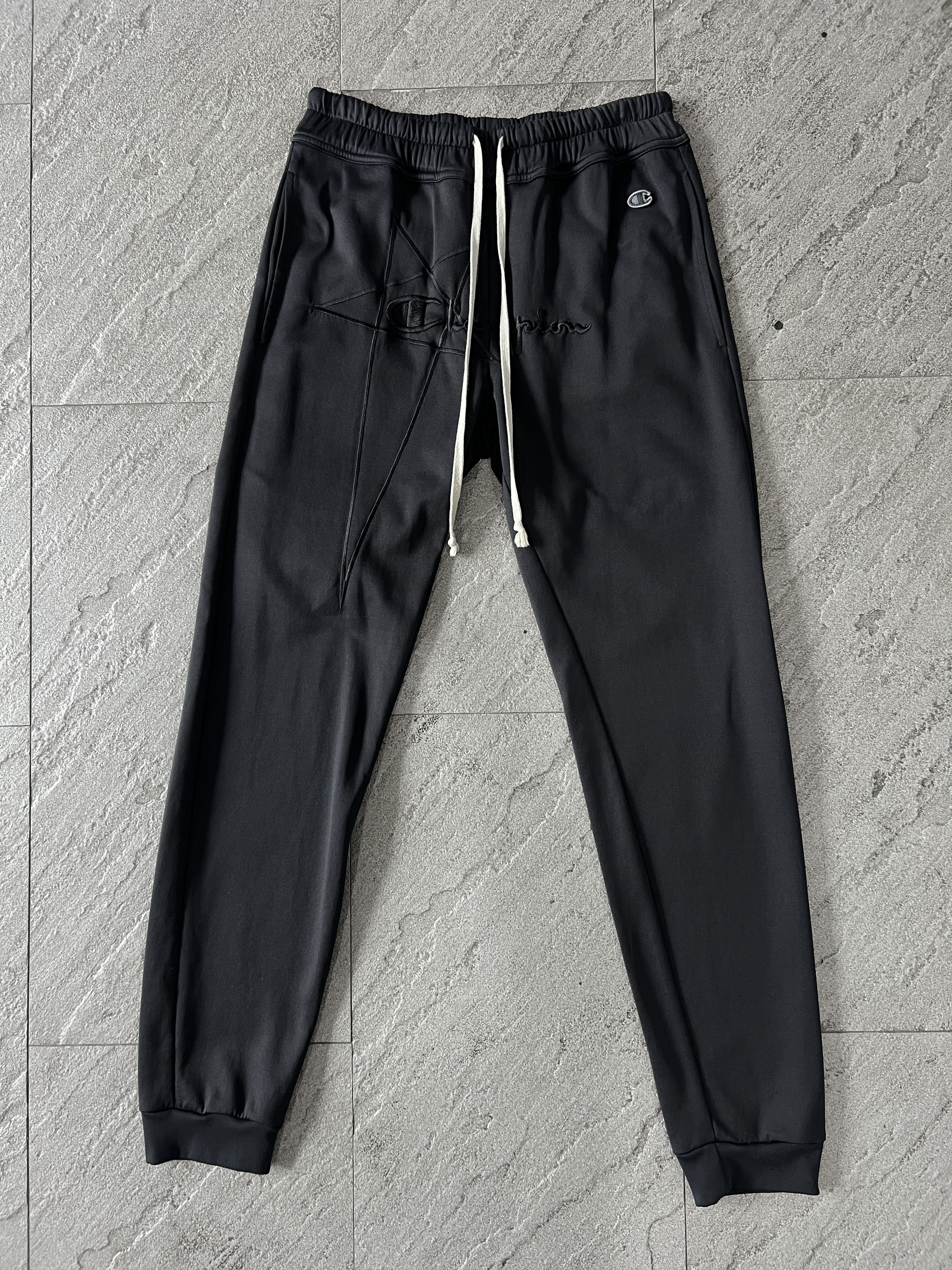 Champion × Rick Owens Rick Owens DRKSHDW x Champion Track Joggers Size US 30 / EU 46 - 1 Thumbnail