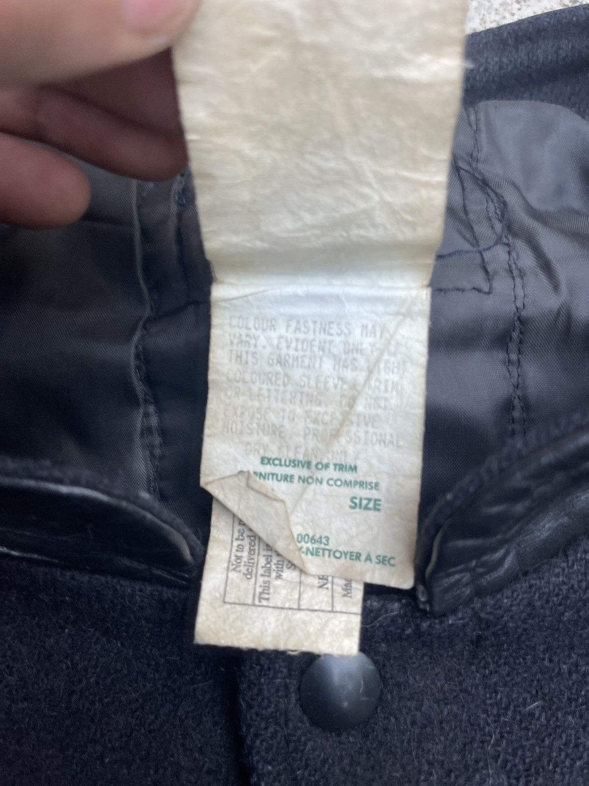 Vintage Vintage Varsity Jacket Leather Sleeves Streetcar Embroidery Size US L / EU 52-54 / 3 - 4 Thumbnail