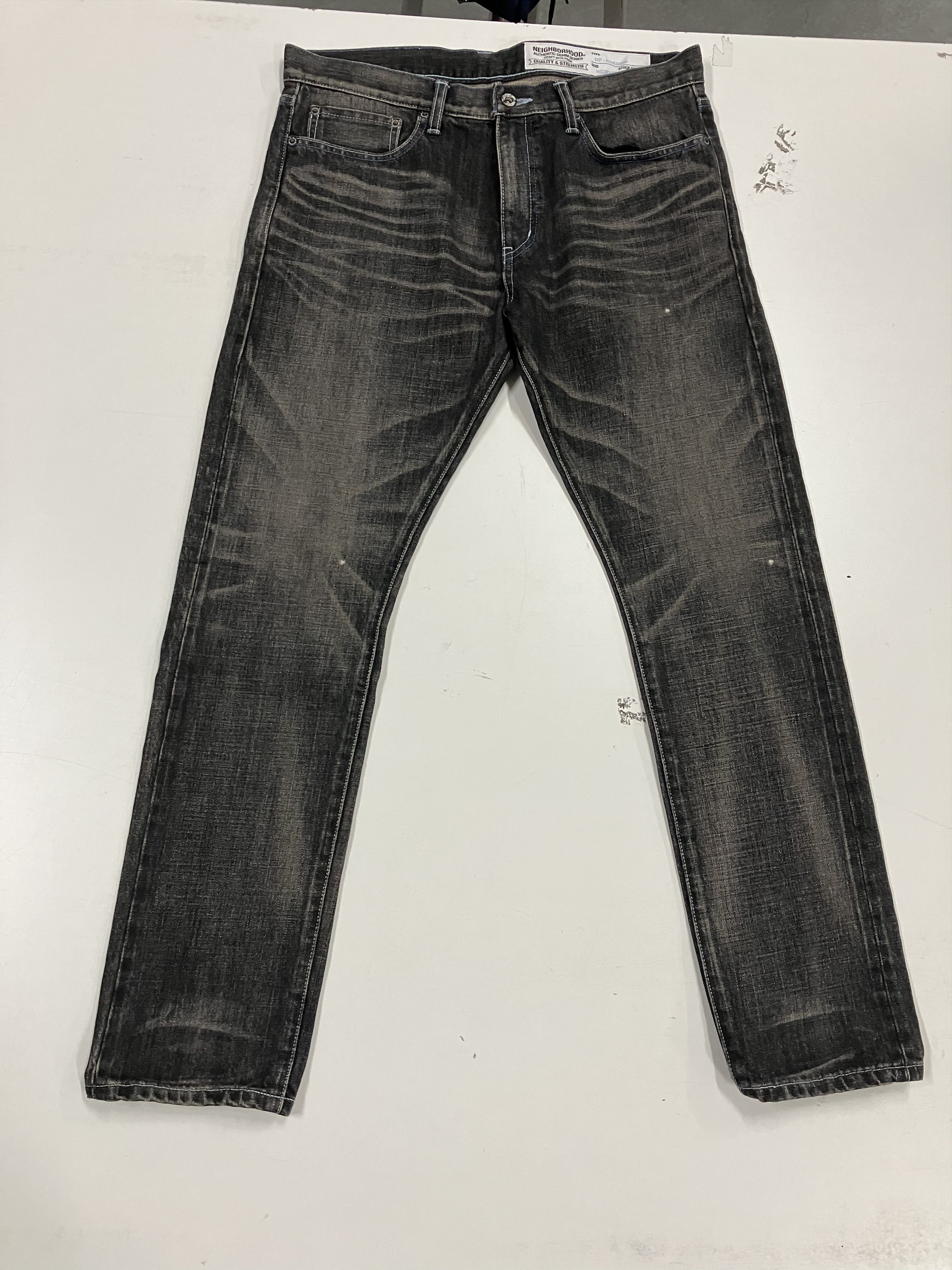Neighborhood Washed DP Narrow / 14OZ -PT Size US 32 / EU 48 - 1 Thumbnail