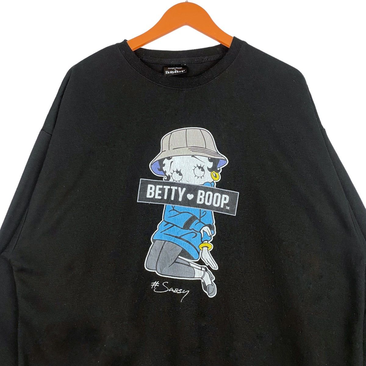 Designer × Vintage Betty Boop Sweatshirts Crewneck Pullover Jumper Size XL / US 12-14 / IT 48-50 - 2 Thumbnail
