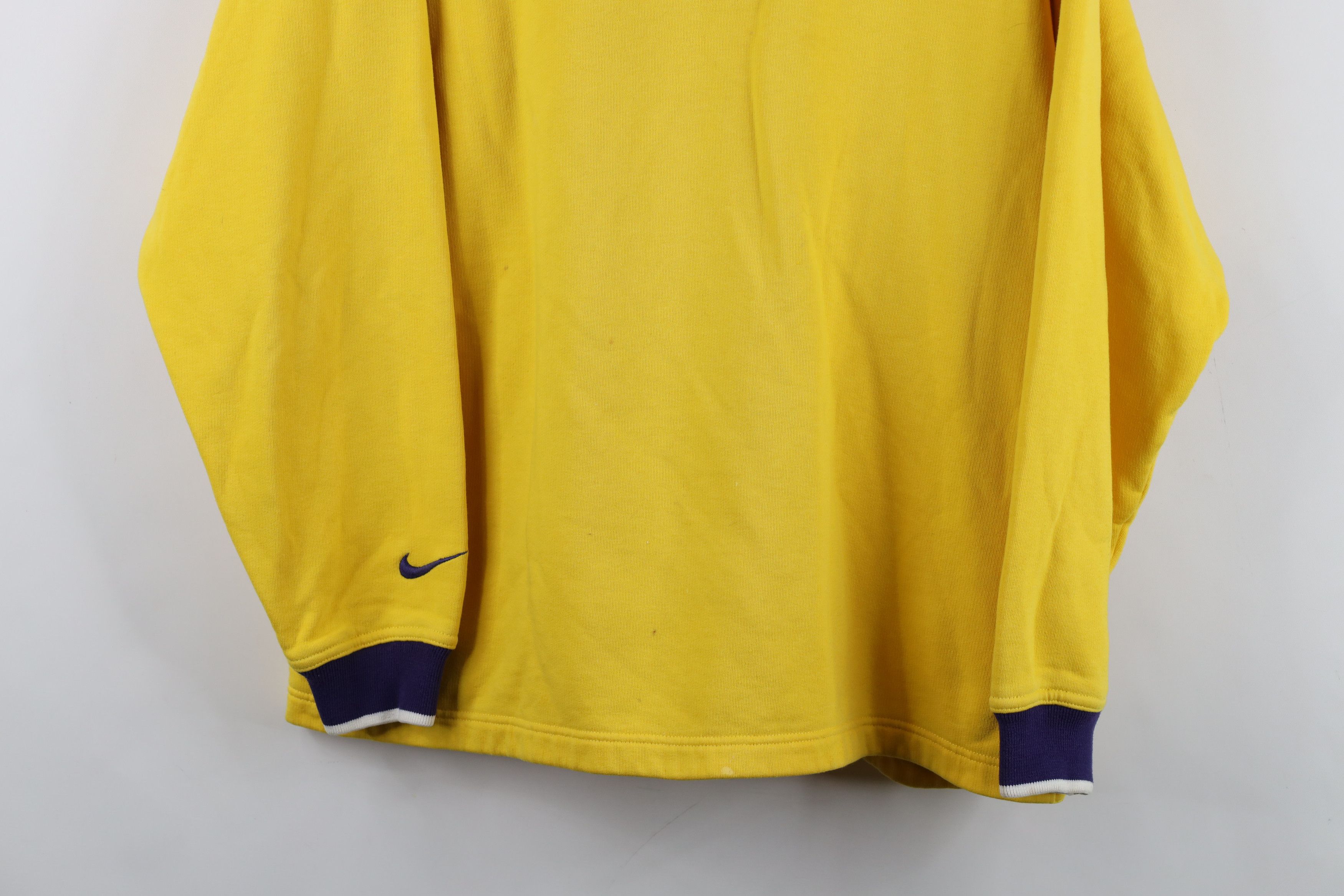 Nike Vintage 90s Nike Scott Mini Swoosh Half Zip Sweatshirt Size M / US 6-8 / IT 42-44 - 3 Thumbnail