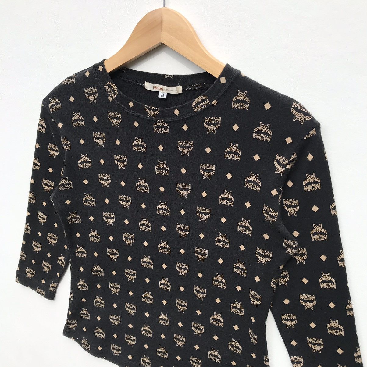 Vintage Vintage MCM Legere Monogram Long Sleeve MCM Legere Luxury Size S / US 4 / IT 40 - 6 Thumbnail