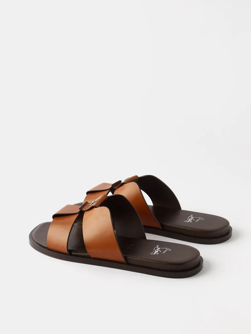Christian Louboutin o1bcso1str1024 Loubi Be Flat in Brown Size US 8 / EU 41 - 2 Thumbnail