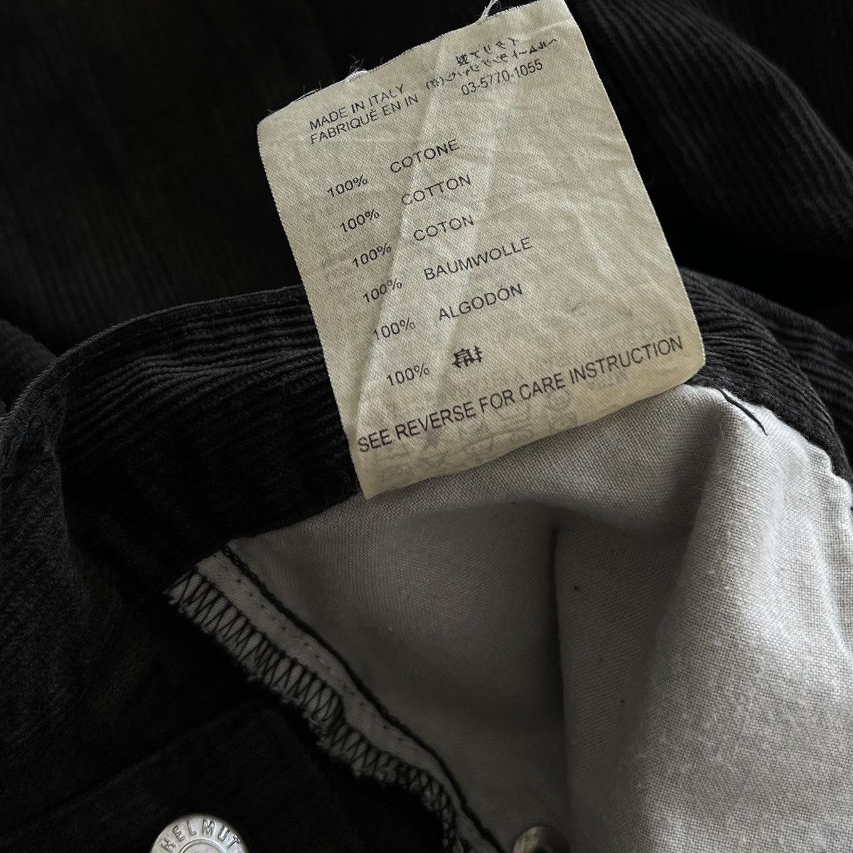 Helmut Lang VTG00’s HELMUT LANG VINTAGE CORDUROY PANTS Size US 30 / EU 46 - 12 Thumbnail