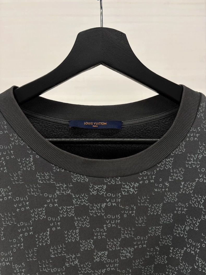 Louis Vuitton Airplane Embroidered Sweatshirt XXL -2505