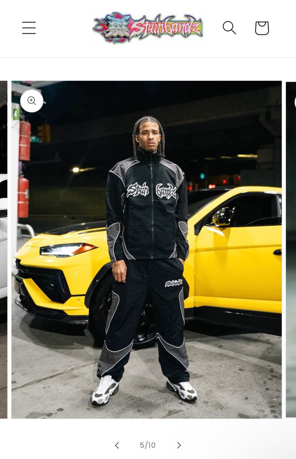 Other SB STUDIOS TRACK PANTS BLACK Size US 32 / EU 48 - 1 Thumbnail