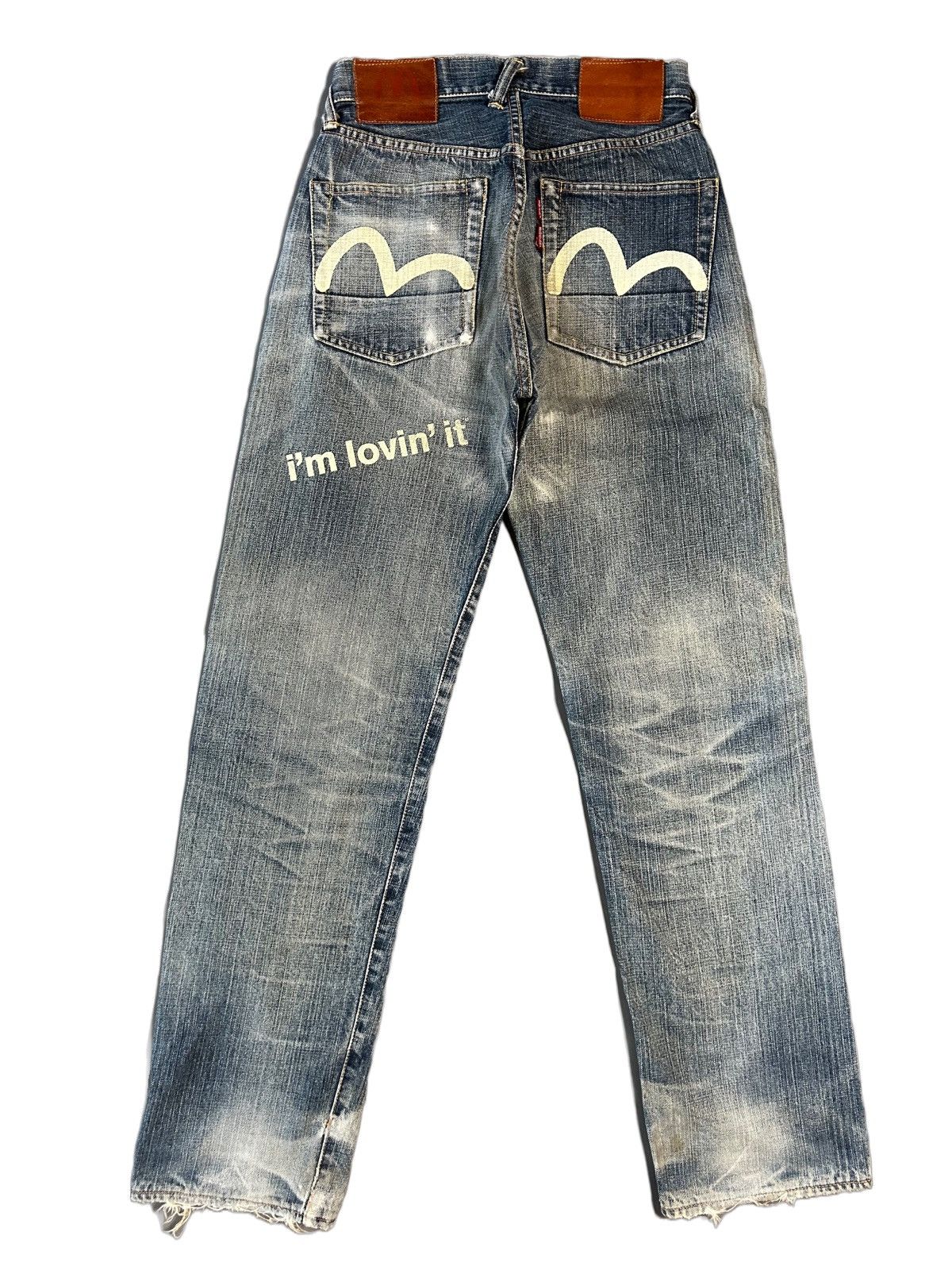 Vintage Evisu x McDonalds Denim Jeans I’m lovin it selvedge | Grailed