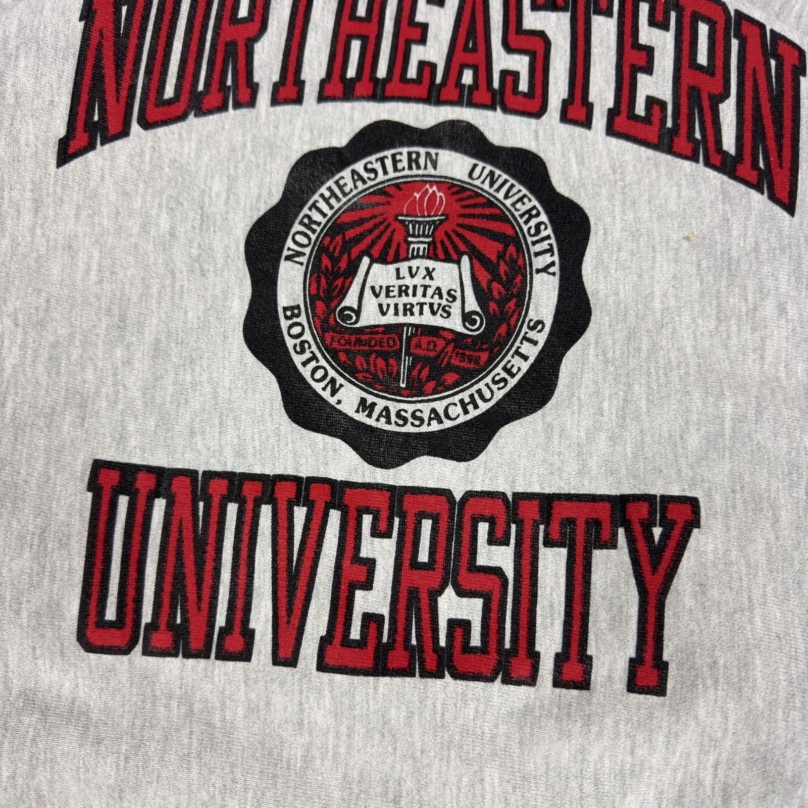 Champion Champion Reverse Weave Northeastern University Sweatshirt Size US XXL / EU 58 / 5 - 6 Thumbnail