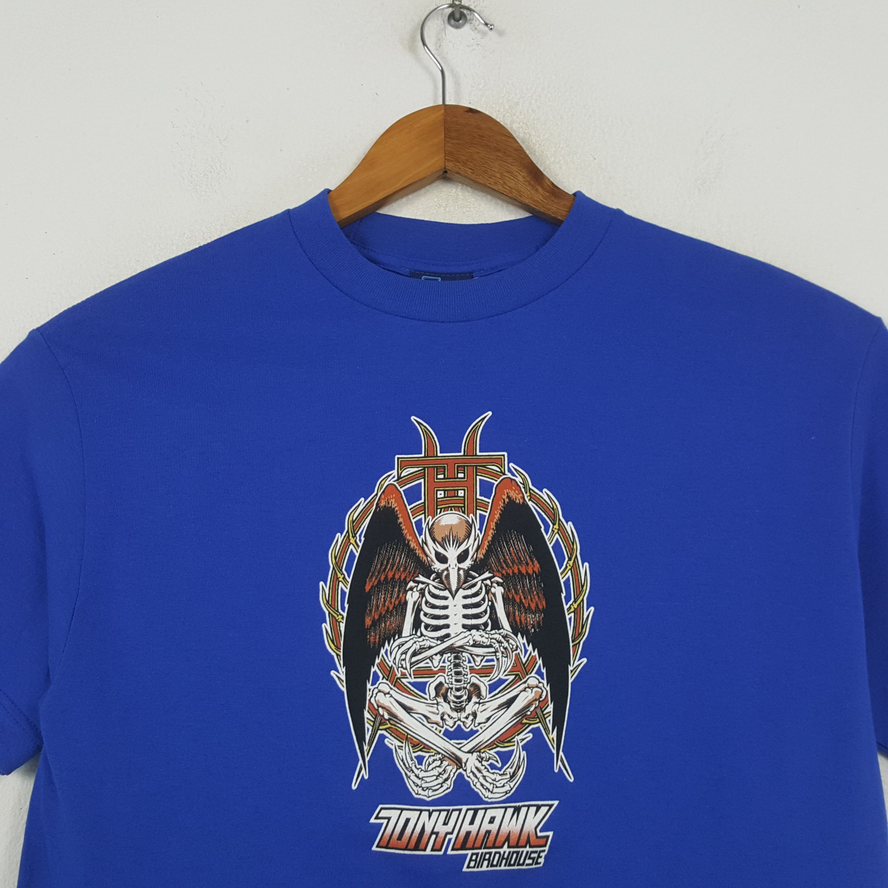 Vintage Vintage BIRDHOUSE TONY HAWK Skateboard Brand T-shirt 31 Size US M / EU 48-50 / 2 - 2 Thumbnail