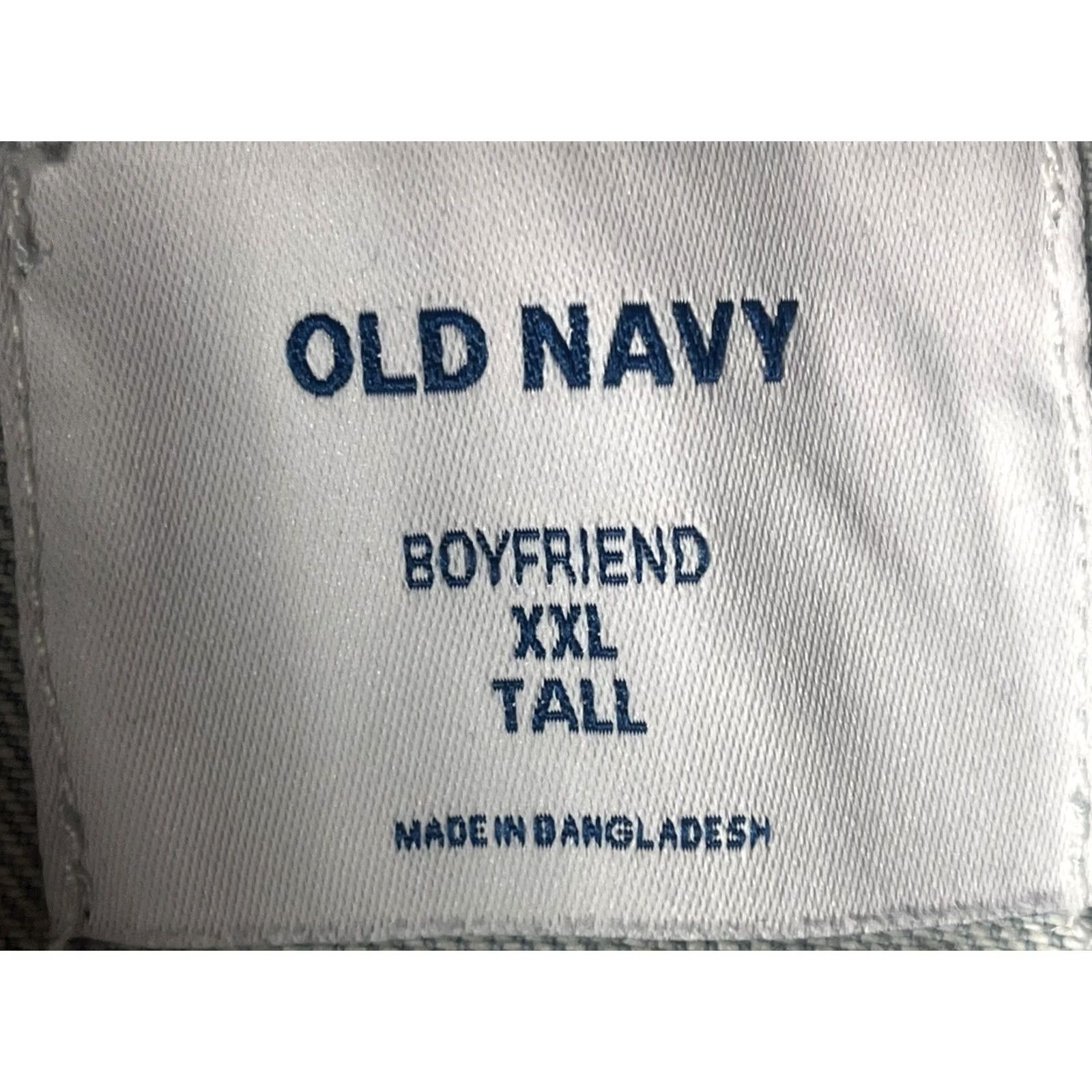 Old Navy Old Navy American Flag Denim Jacket Boyfriend Acid Wash Women’s 2XL Tall Size XXL / US 16-18 / IT 52-54 - 6 Thumbnail