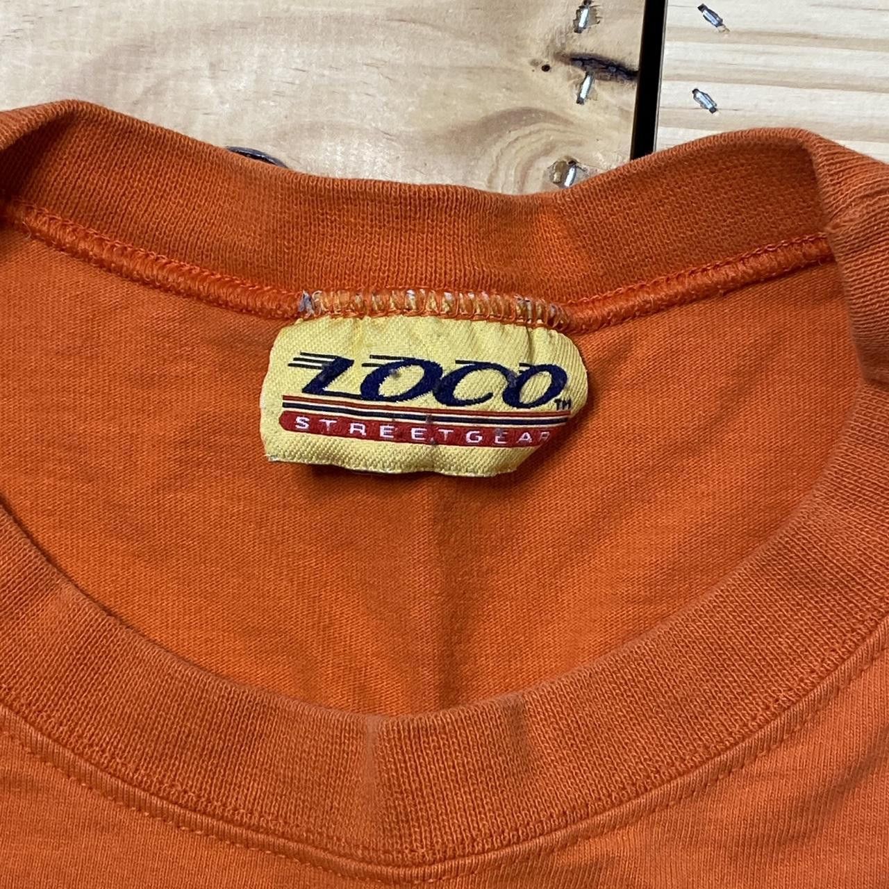 Other Vintage Loco Street Gear Orange Y2K Hip Hop Tee Size 3XL Size US XXL / EU 58 / 5 - 5 Thumbnail