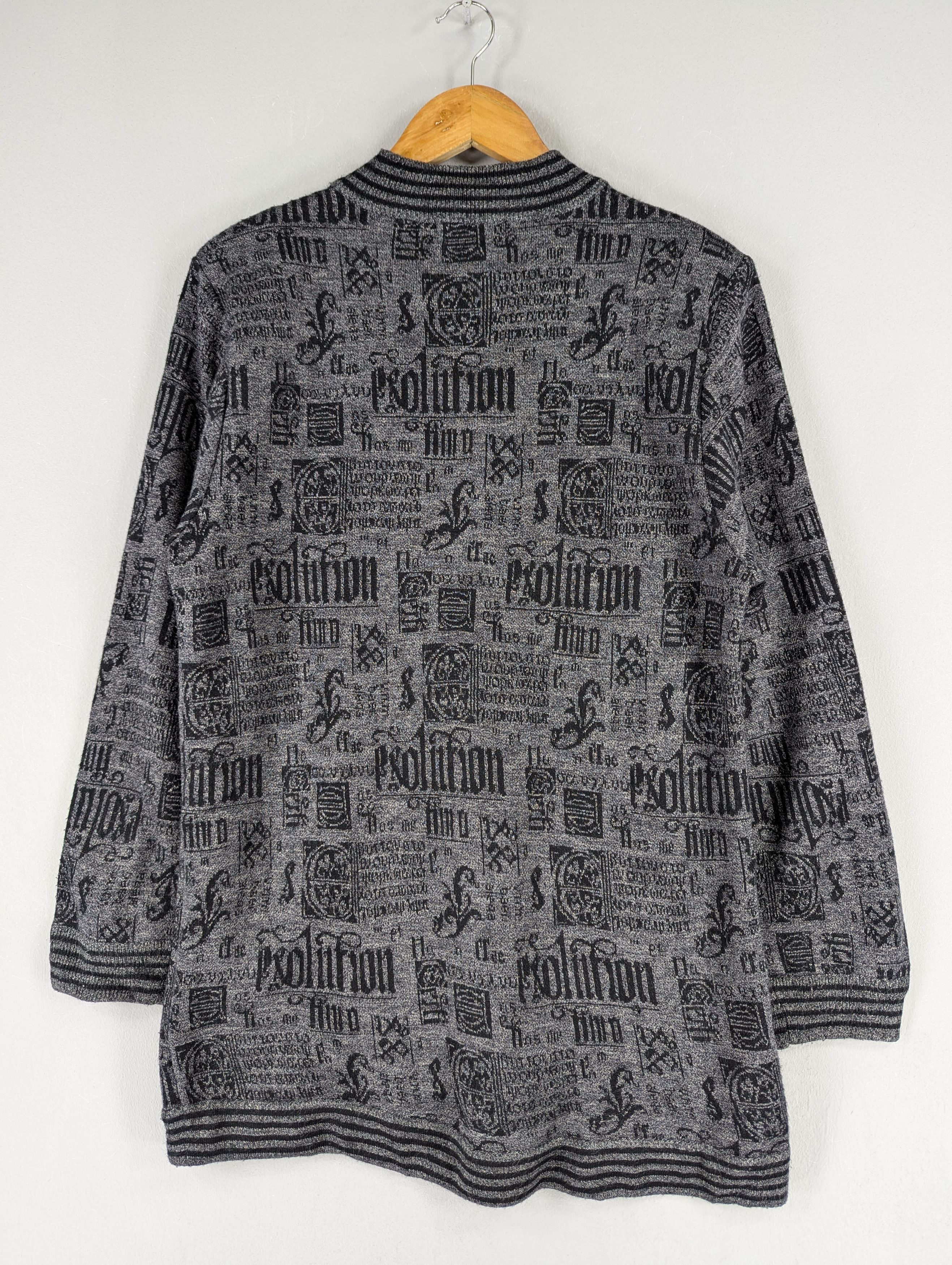 Japanese Brand Vintage Maglia Punto Button Ups Acrylic Cardigan Jacket Size M / US 6-8 / IT 42-44 - 13 Thumbnail
