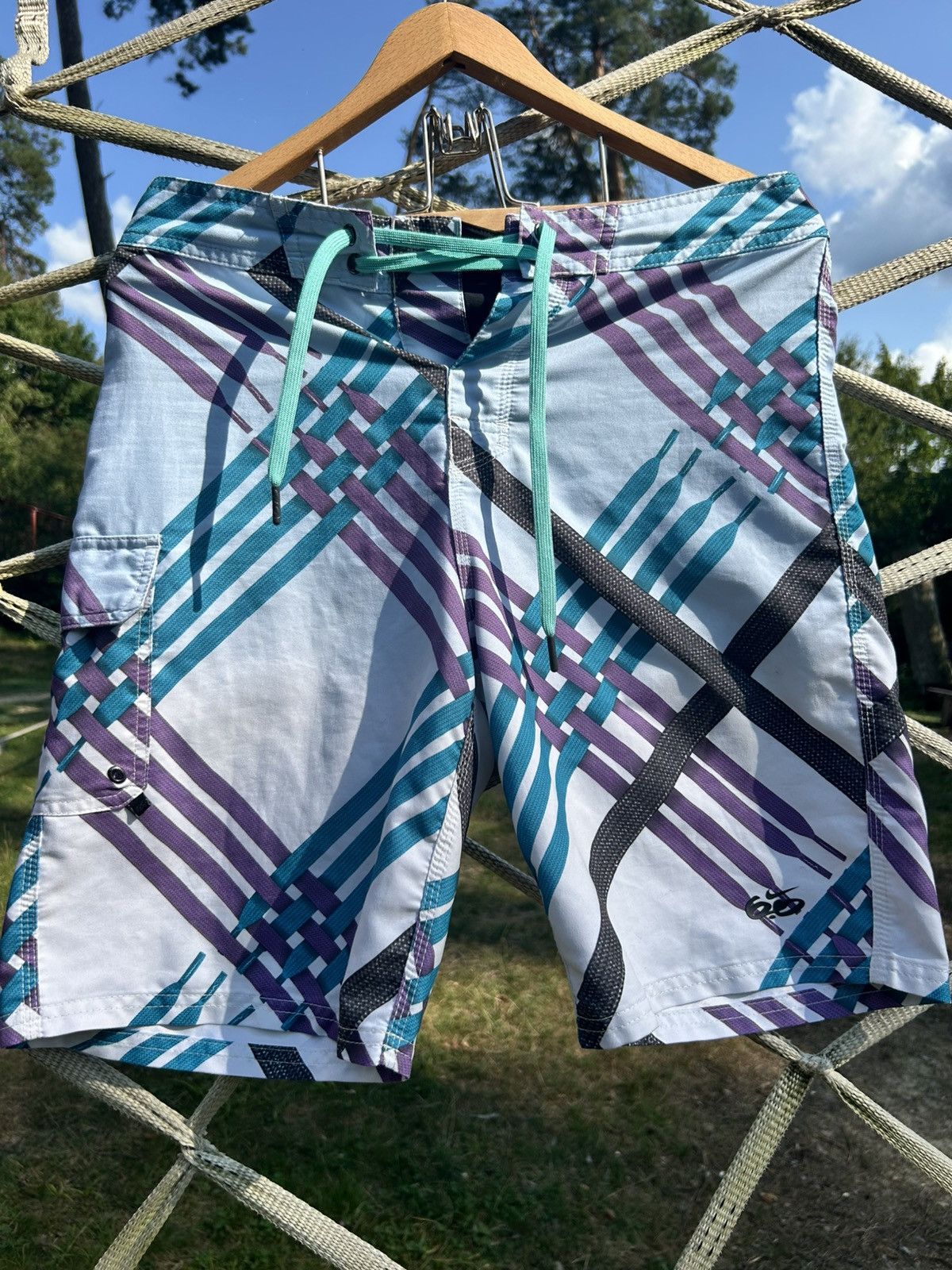 Nike Nike 6.0 Swimwear Beach Shorts Pool Pants Print Size M / 30 Size US 30 / EU 46 - 3 Thumbnail
