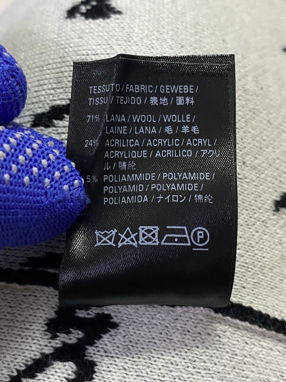 Balenciaga Balenciaga Wool Scribble Logo Sweater Size US M / EU 48-50 / 2 - 16 Thumbnail