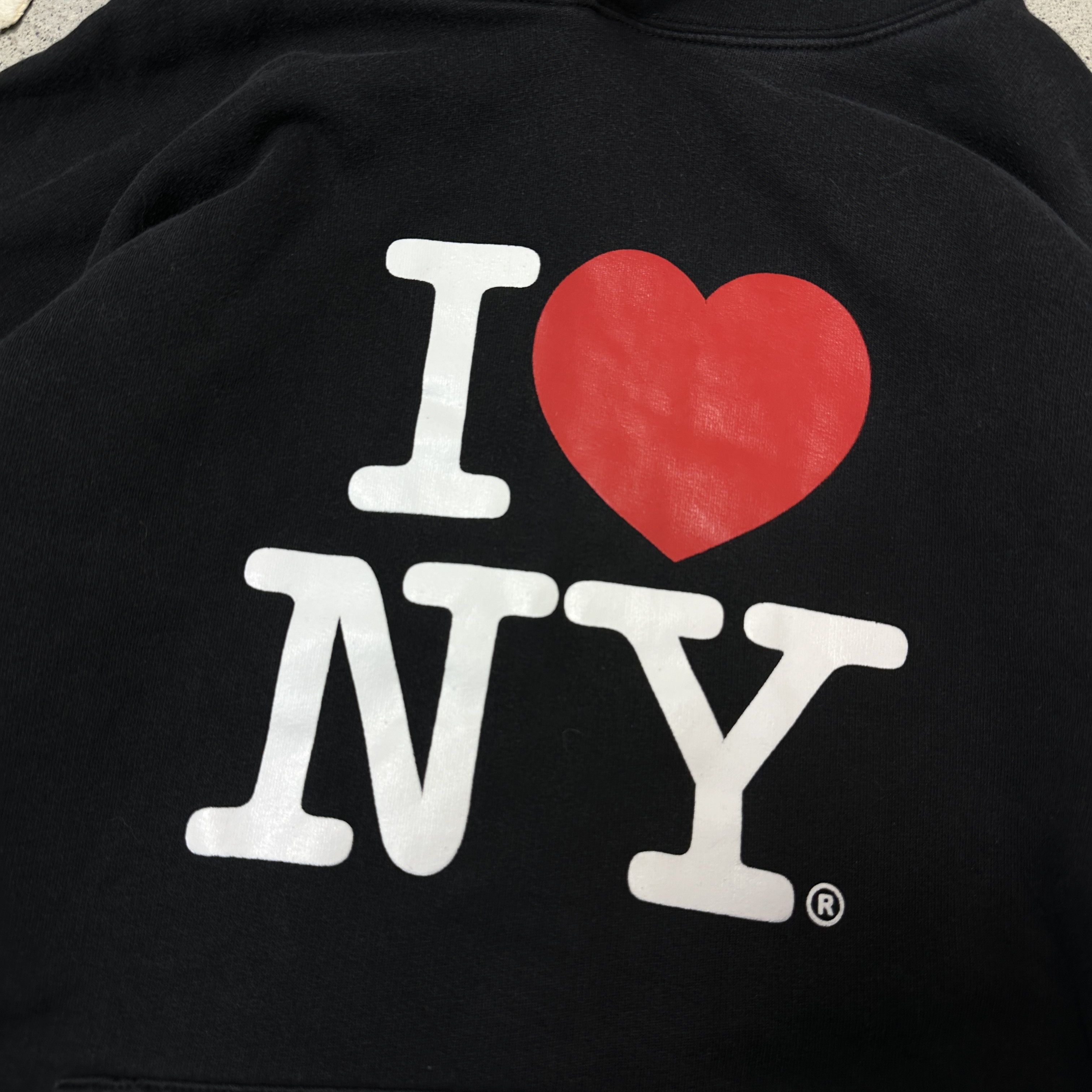 Vintage Vintage Streetwear Sporty I Love NY Oversize Hoodie Y2K Size US L / EU 52-54 / 3 - 3 Thumbnail