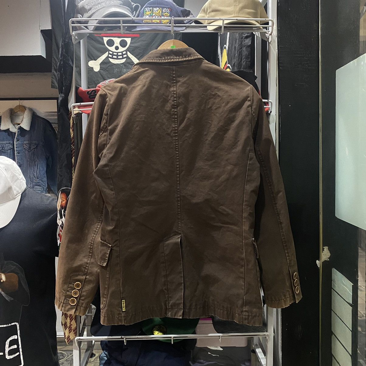 Armani VINTAGE RARE‼️ARMANI JEANS Blazer Jackets Archive Size 44S - 2 Thumbnail