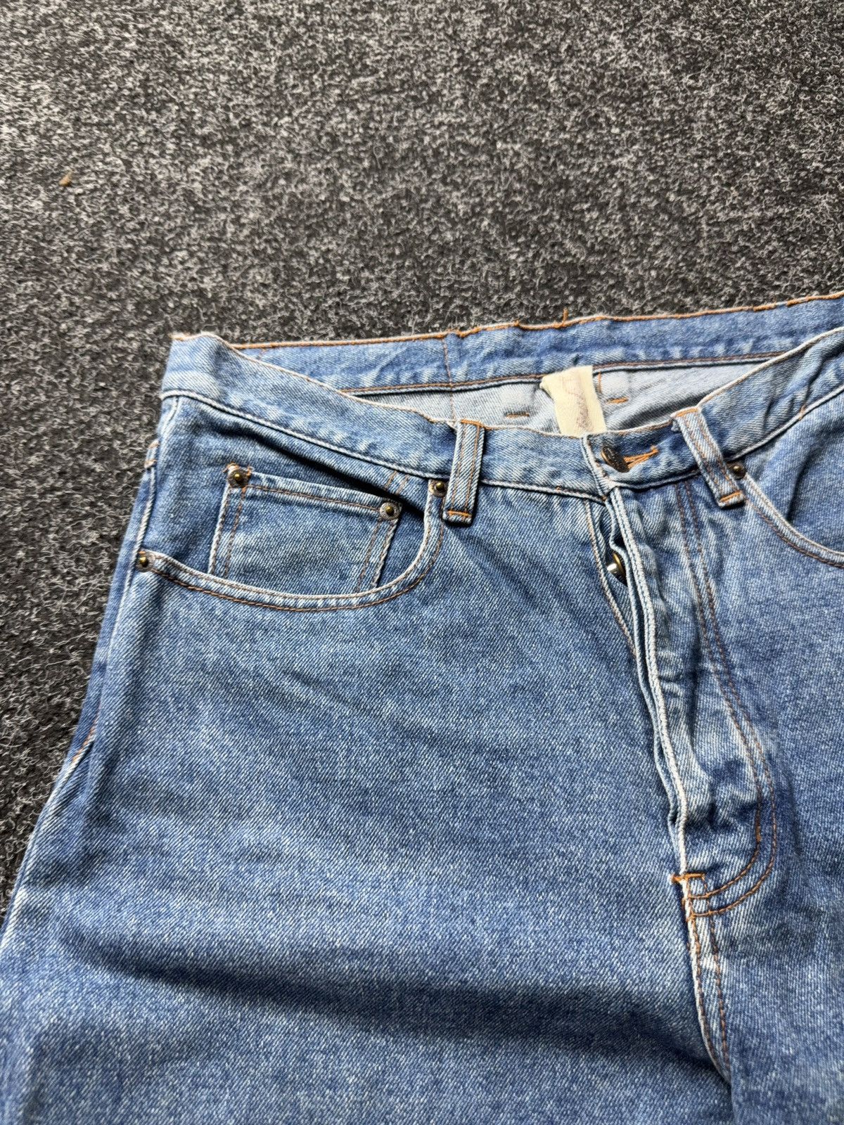 Coca Cola Vintage Retro USA Brand Coca Cola Jeans Straight Denim Y2K Size US 31 - 6 Thumbnail