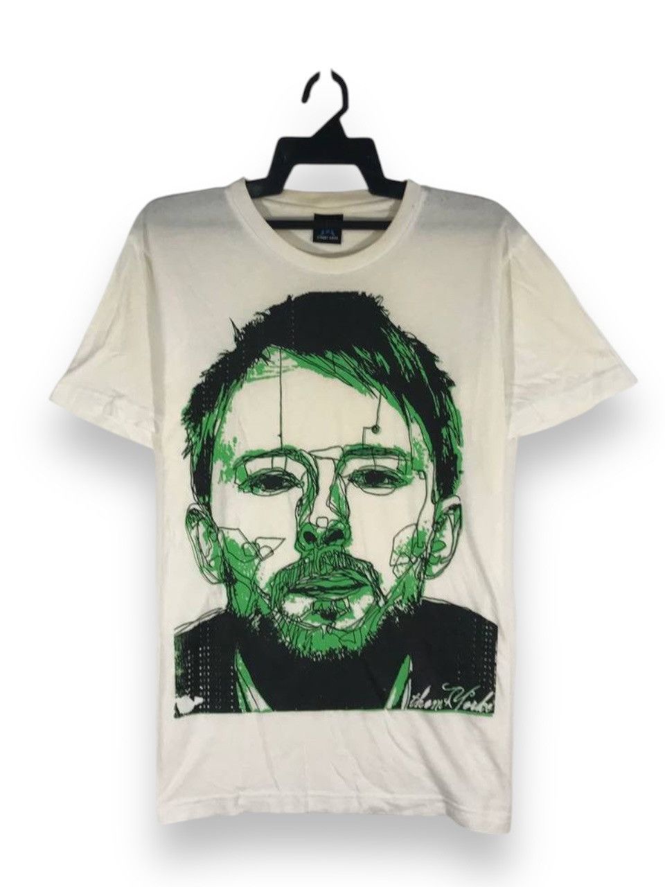 Band Tees Thim yorke Radiohead experimental band Size US L / EU 52-54 / 3 - 1 Thumbnail