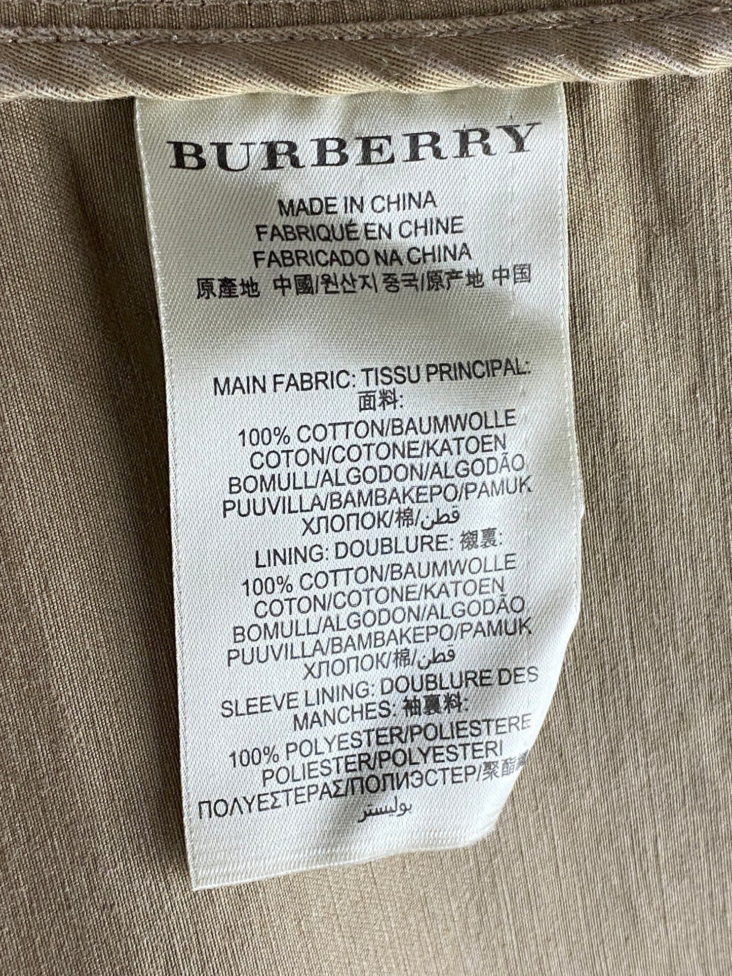 Burberry × Vintage Burberry Brit Vintage Men's Blazer Jacket - XXL Size US XXL / EU 58 / 5 - 8 Thumbnail