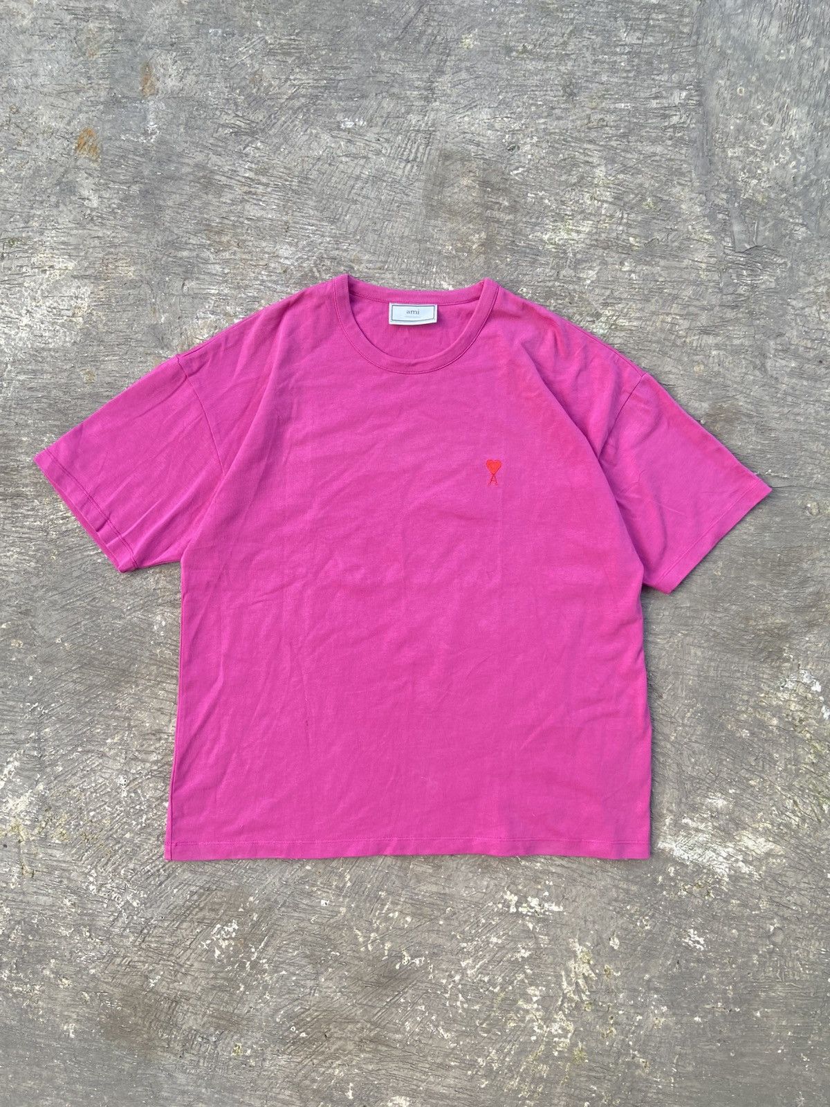 AMI AMI Small Logo T-Shirt Size US M / EU 48-50 / 2 - 1 Thumbnail
