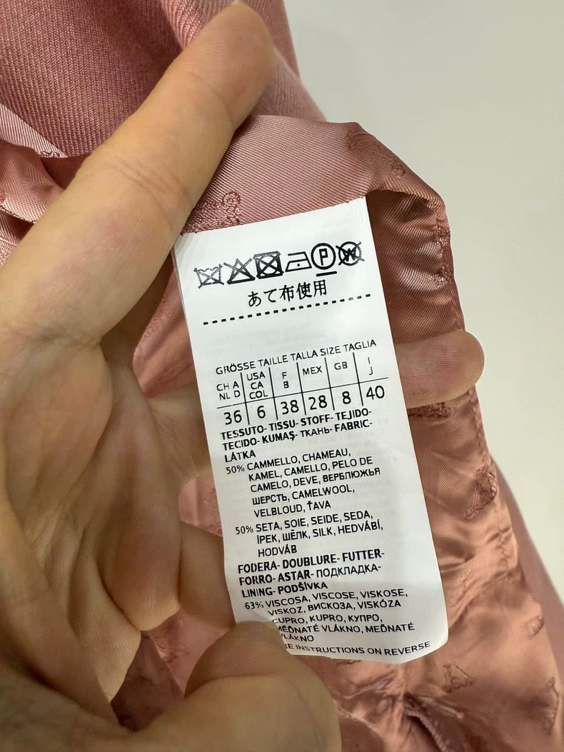 Max Mara Max Mara Double-breasted Camel Suit Jacket Size L / US 10 / IT 46 - 4 Thumbnail