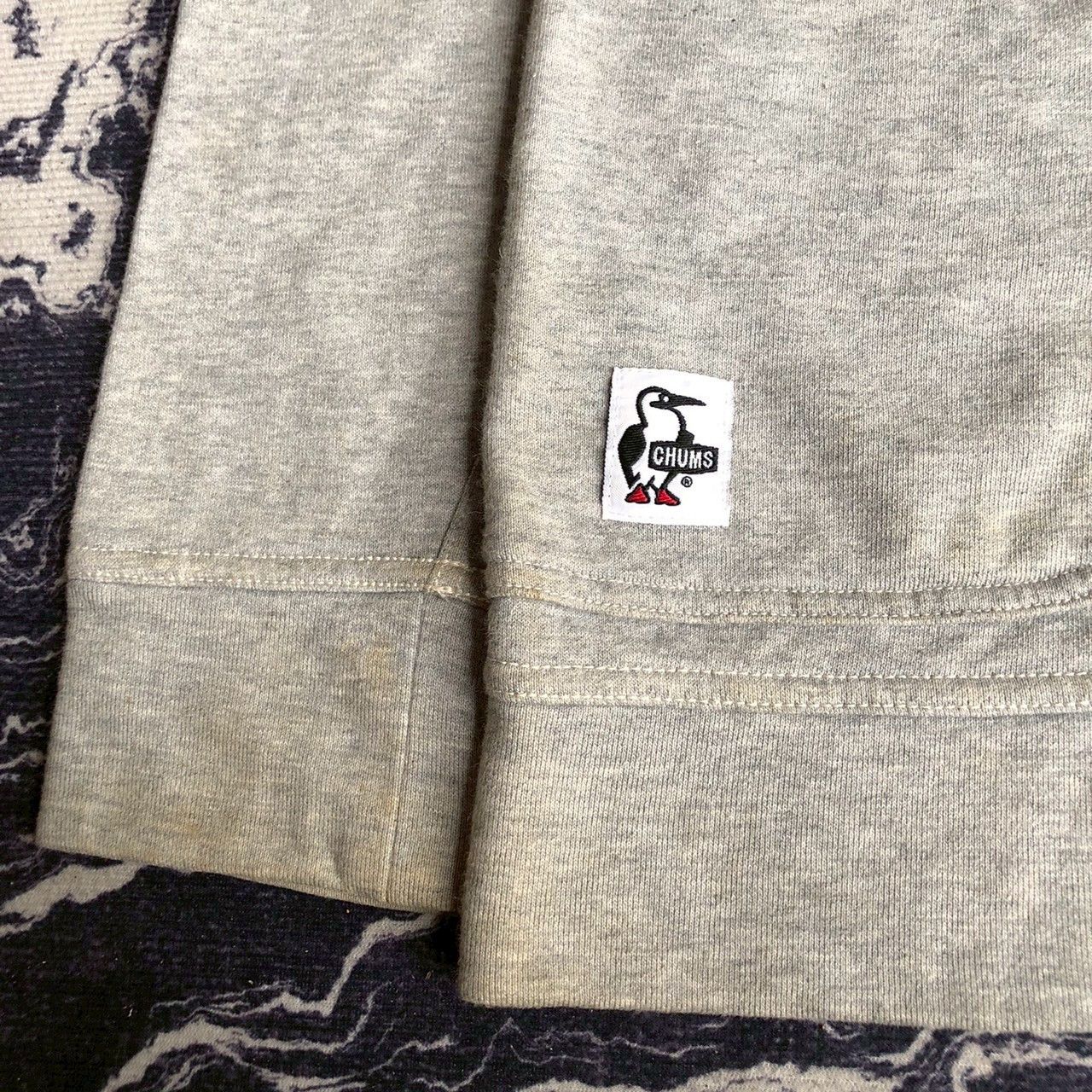 Chums Vintage CHUMS Grey Sweat Cardigan Button Jacket Size US S / EU 44-46 / 1 - 5 Thumbnail