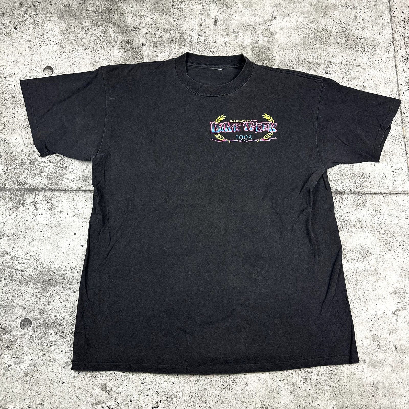 Vintage Vintage Daytona Bike Week 1993 Shirt Size XL (23.3x30) Size US XL / EU 56 / 4 - 2 Thumbnail