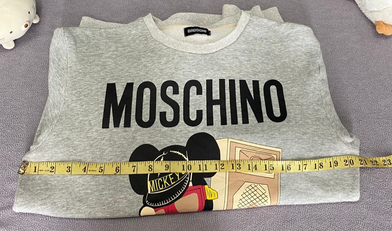 Moschino Vintage Moschino Mickey Mouse Sweatshirt Size US L / EU 52-54 / 3 - 14 Thumbnail