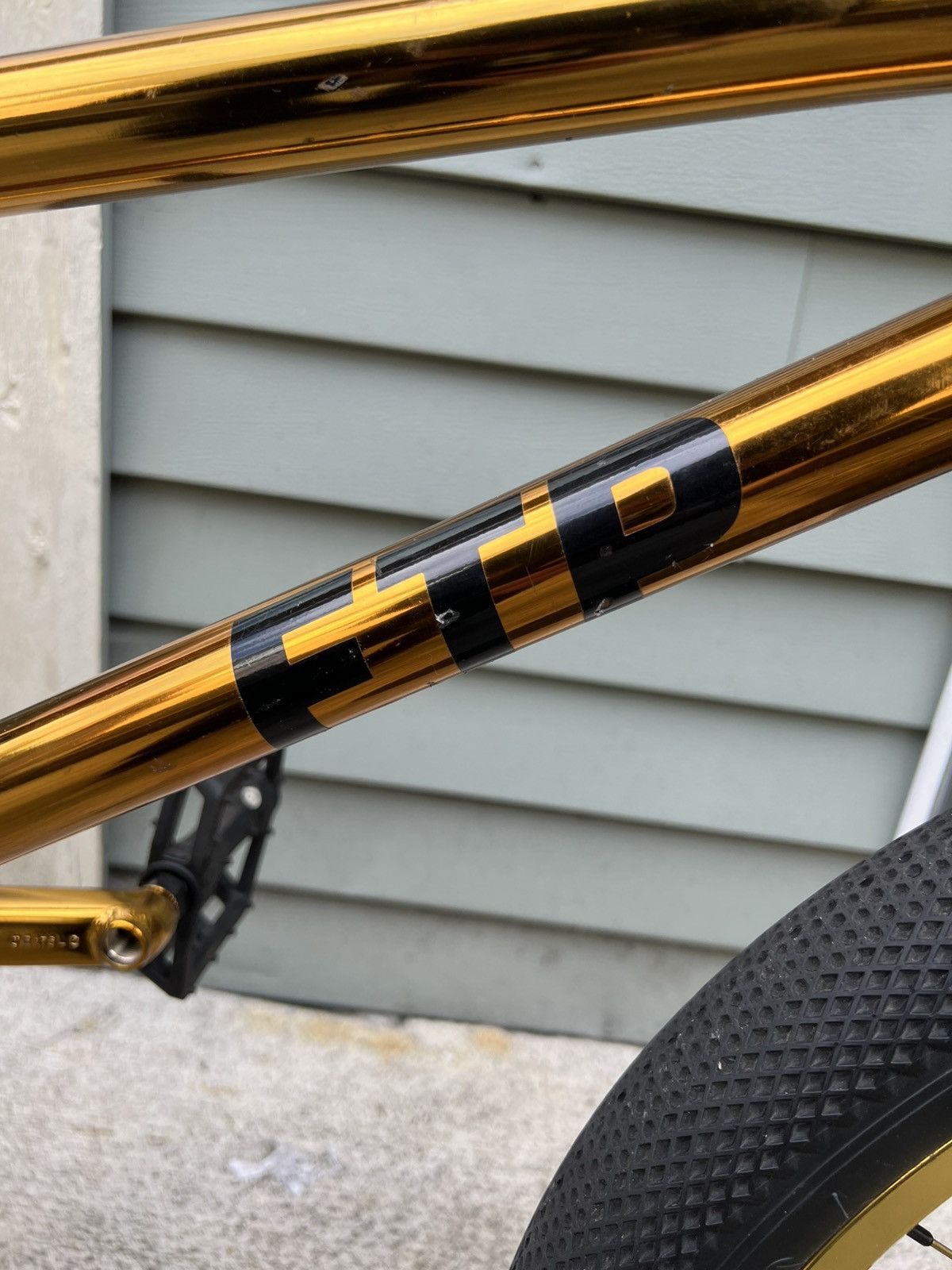 Fuck The Population FTP GOLD BMX CULT CREW 10 YEAR BIKE Size ONE SIZE - 18 Thumbnail