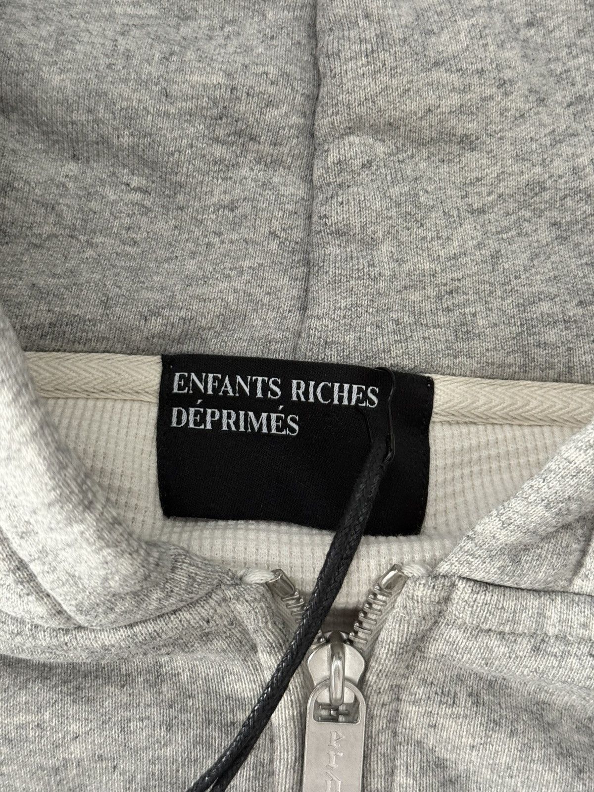 Enfants Riches Deprimes Enfants Riches Deprimes FW25 Grey Zip Hoodie Sz.M Size US M / EU 48-50 / 2 - 5 Thumbnail