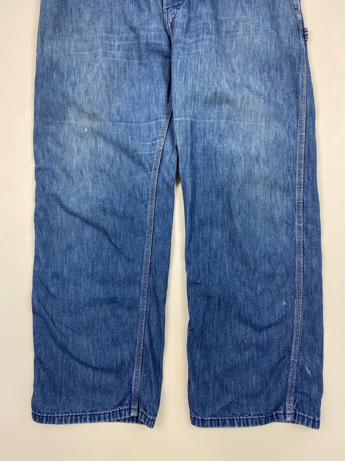 Vintage 1980’s Vintage Big Smith Blue Denim Bib Overalls Size US 34 / EU 50 - 5 Thumbnail