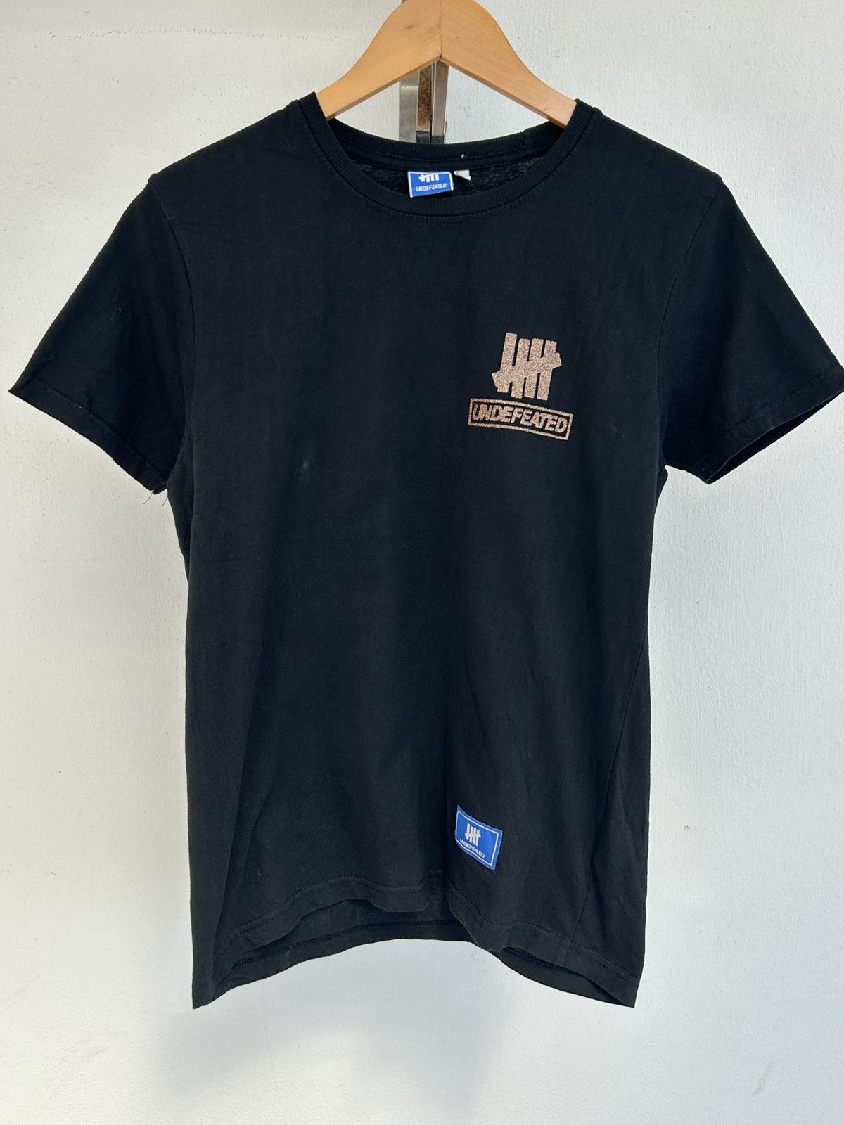 Undefeated Undefeated Neighbourhood Vintage Black Tee Size US M / EU 48-50 / 2 - 2 Thumbnail
