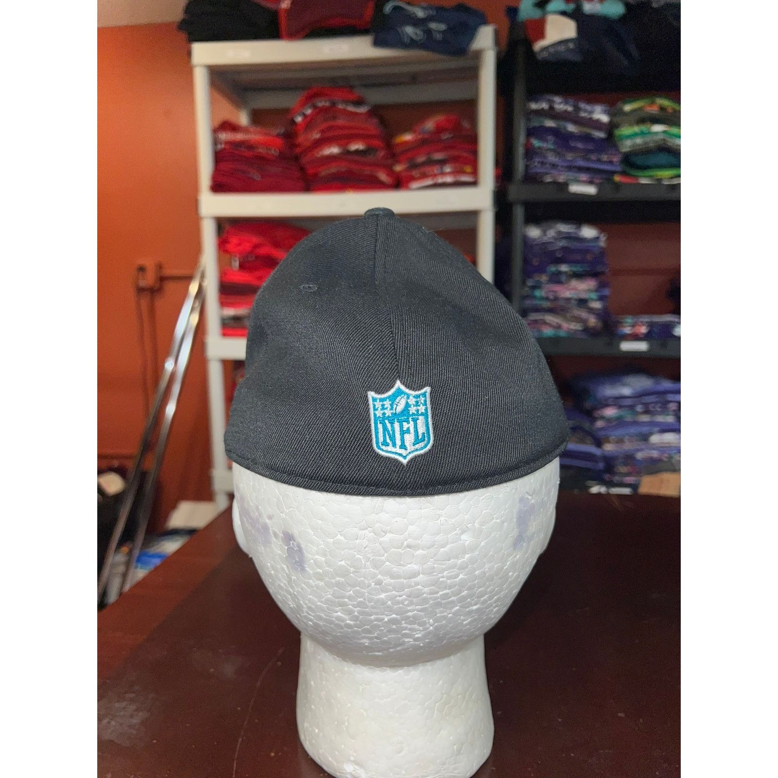 Reebok Jacksonville Jaguars Big Logo Hat Largo Fitted NFL Cap OS Size ONE SIZE - 5 Thumbnail