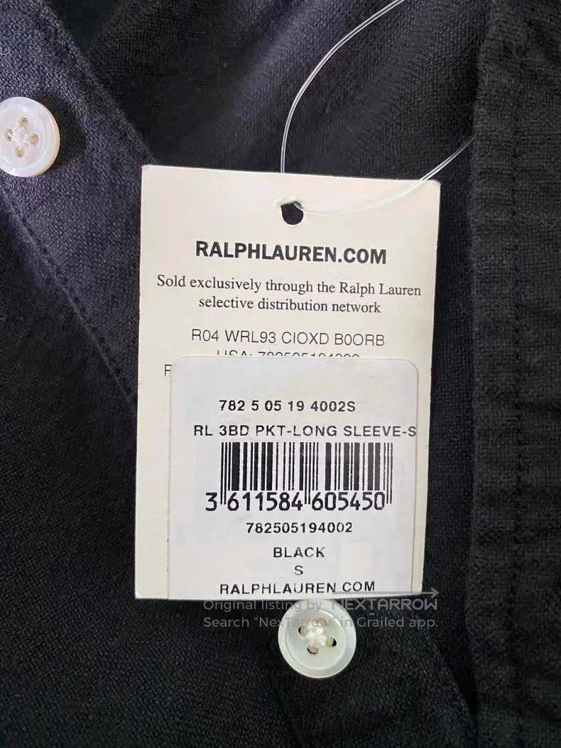 RRL Ralph Lauren RRL Ralph Lauren Oxford Shirt Charcoal Size US S / EU 44-46 / 1 - 3 Thumbnail